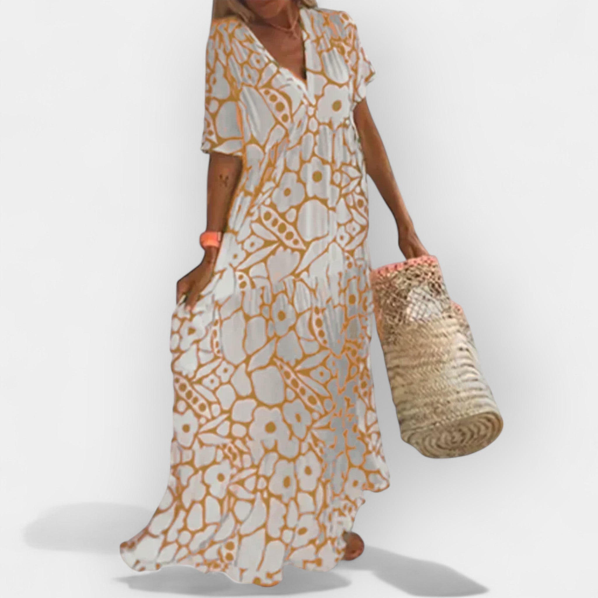 Airy Summer Dress with Print