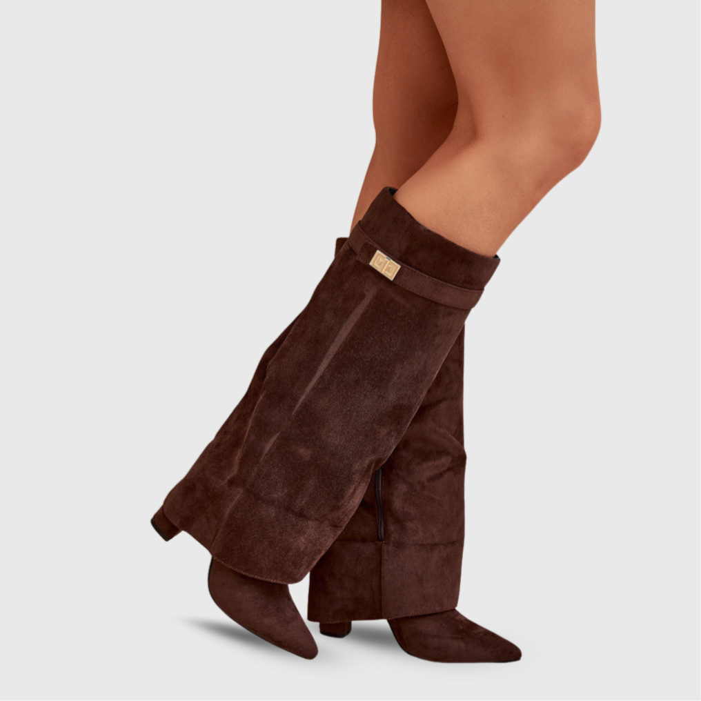 Tall boots with an elegant design
