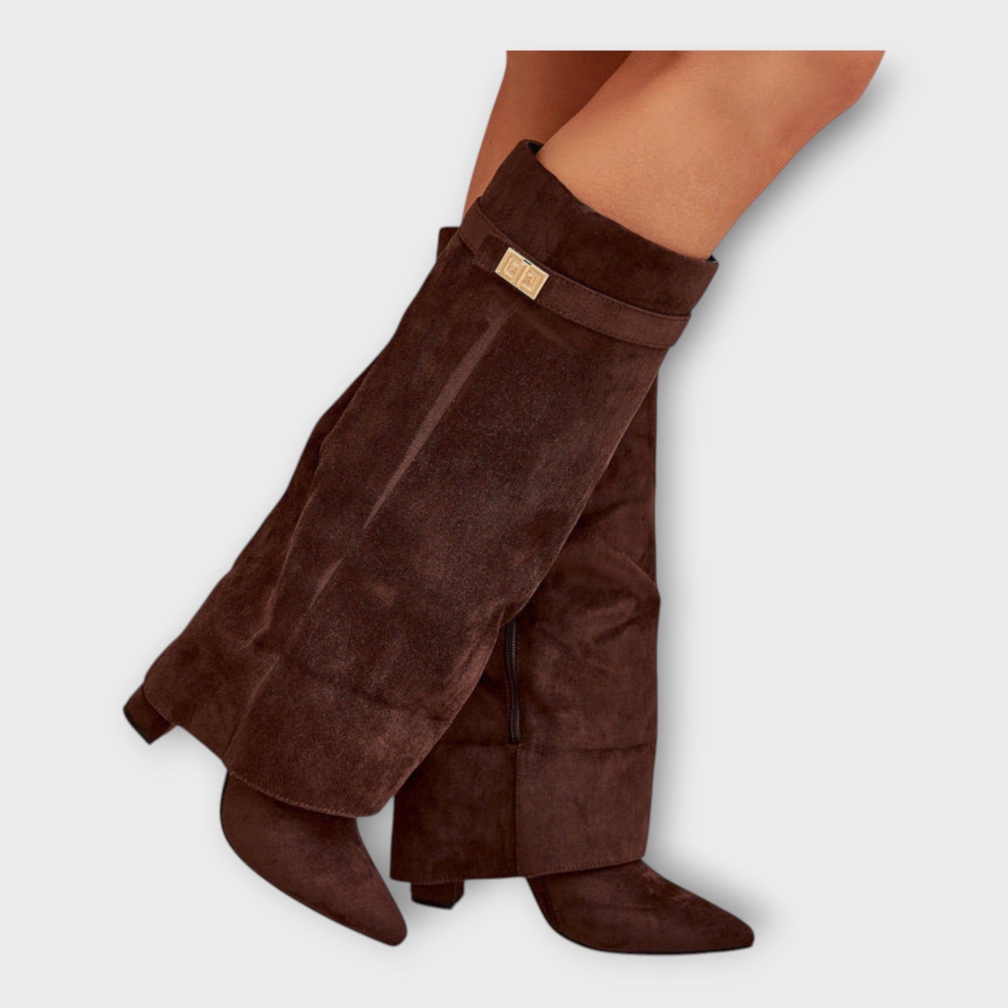 Tall boots with an elegant design