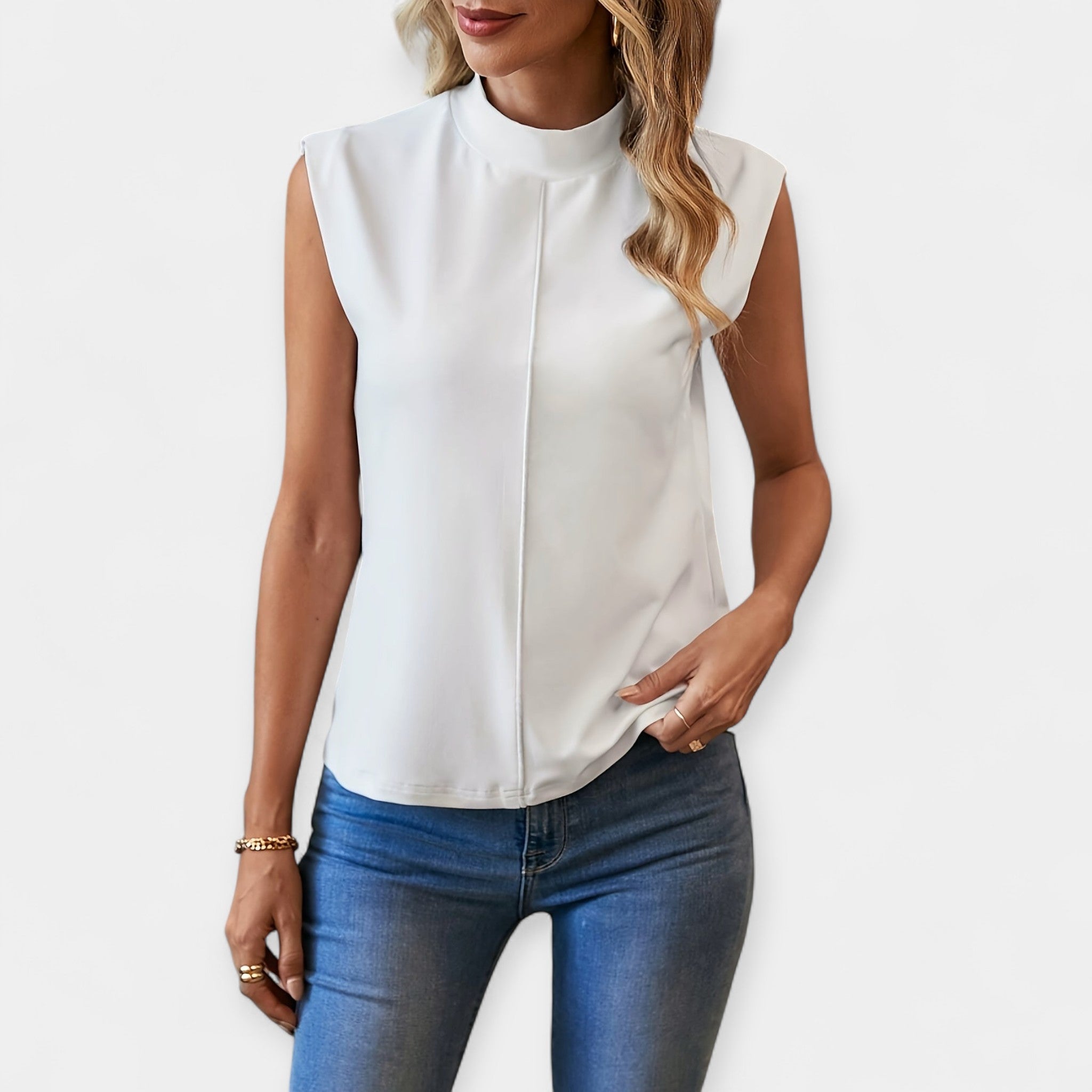 Elegant Sleeveless Top