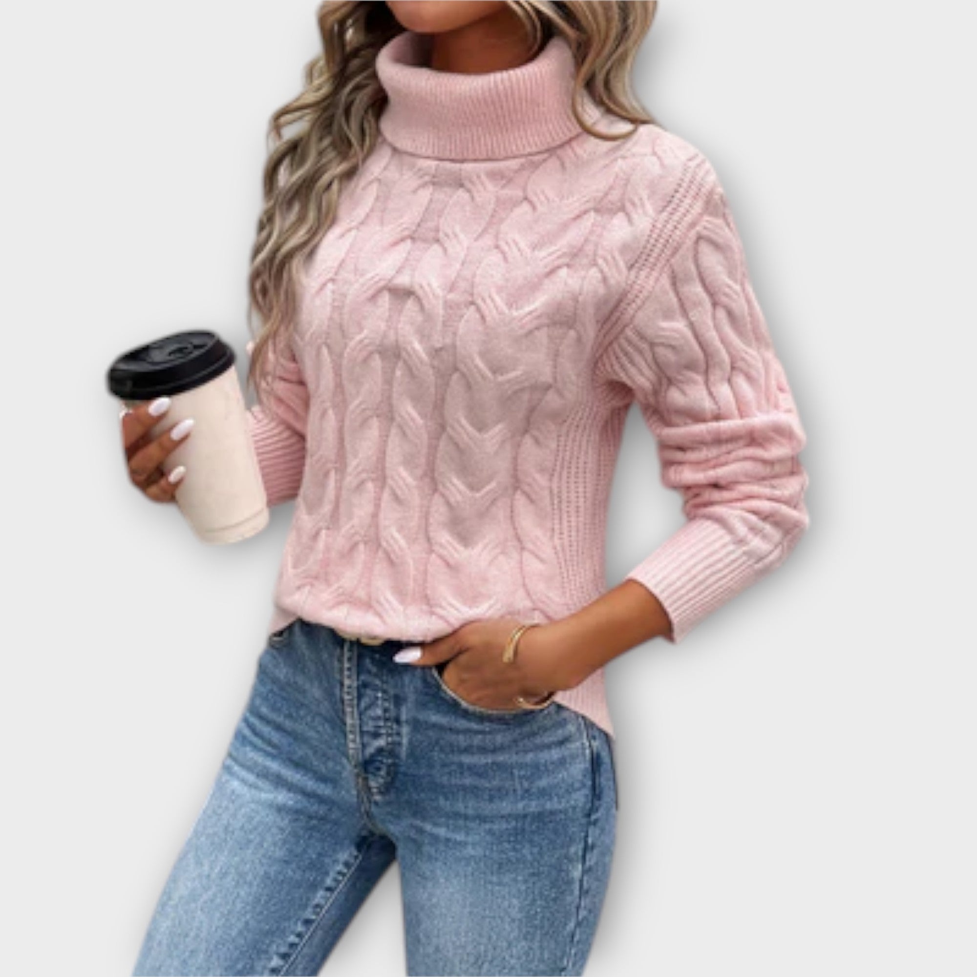 Amelia – elegant mesh sweater