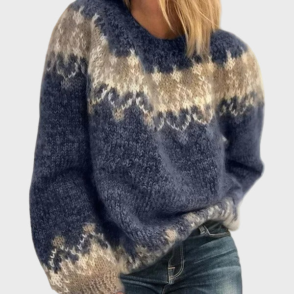 Warm Knitted Roll Neck