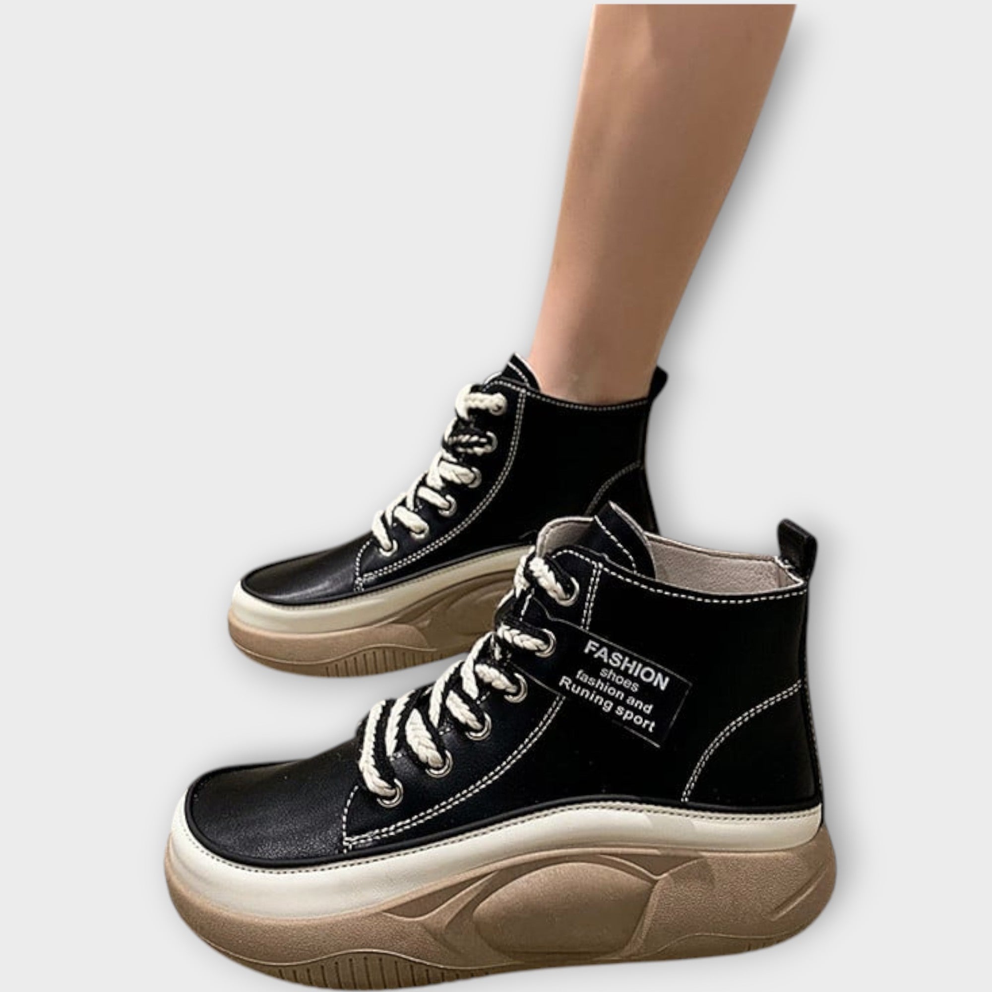 Street Style Platform Sneakers