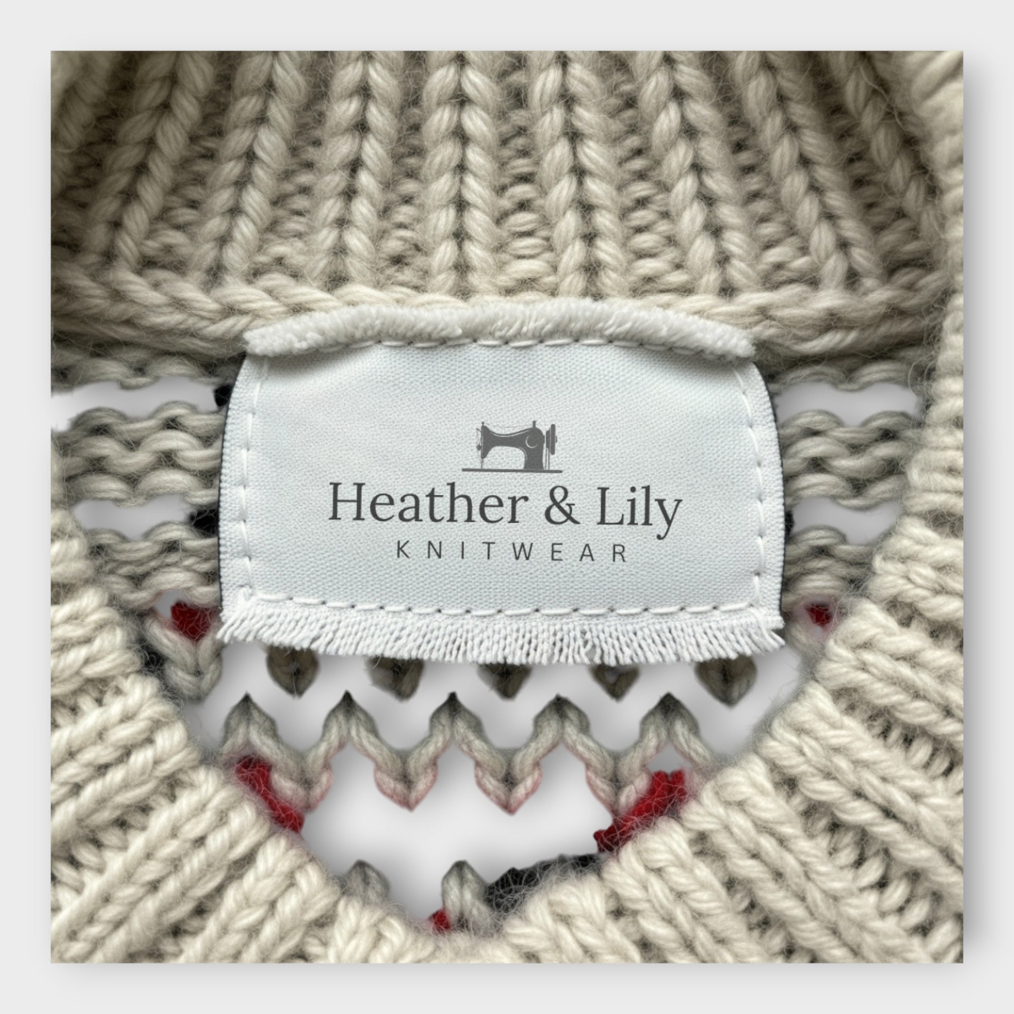 Sweater with Modern Design