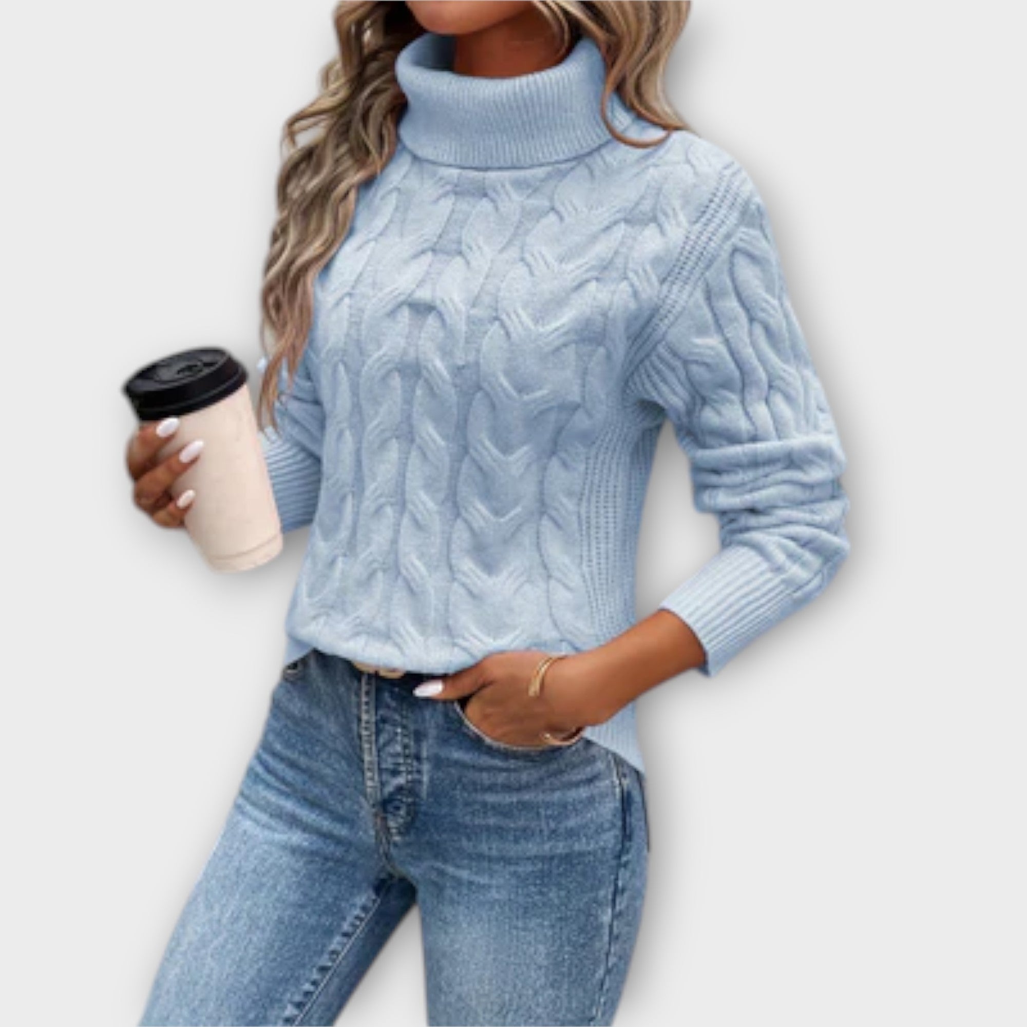 Amelia – elegant mesh sweater