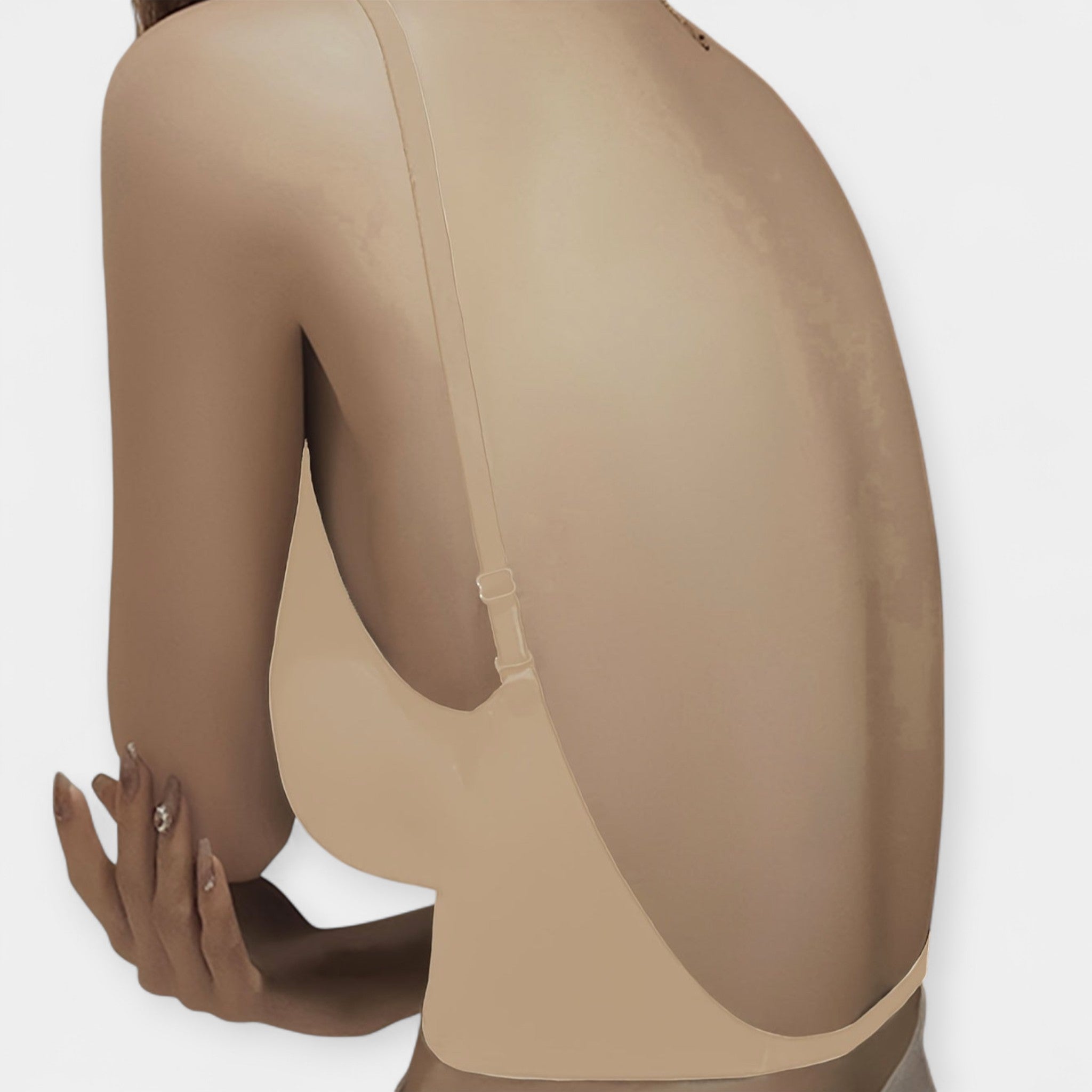 Olkaimeton push-Traadita rinnahoidja üles