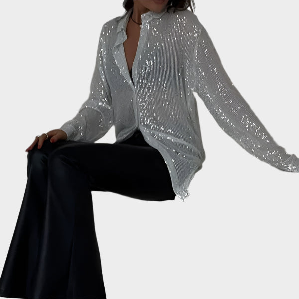 Sequin Party Blouse