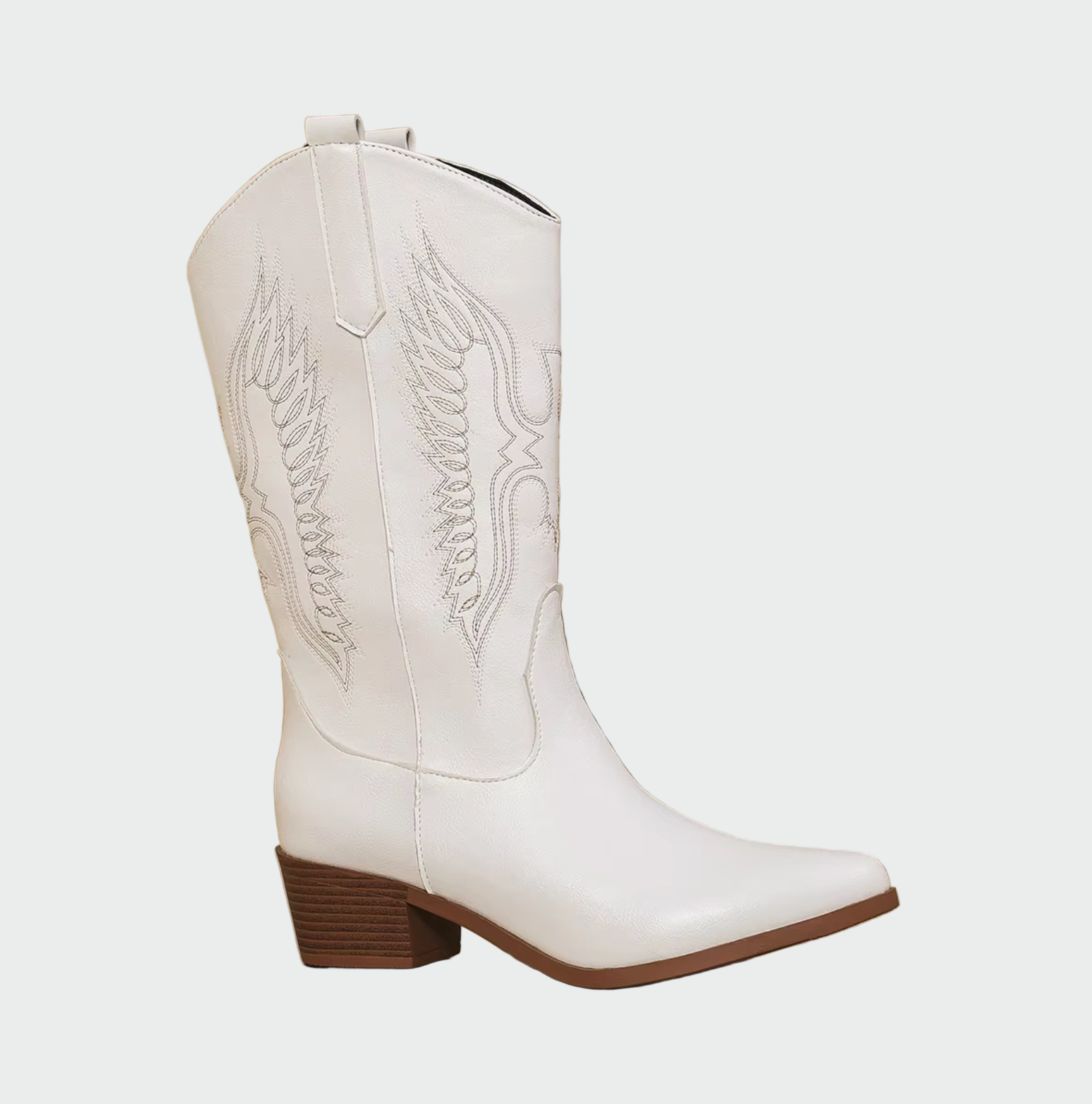 Leather Western Cowboy Boots