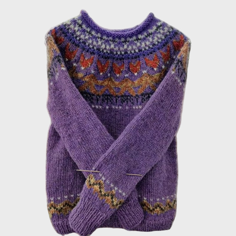 Retro Inspired Knitted Turtleneck