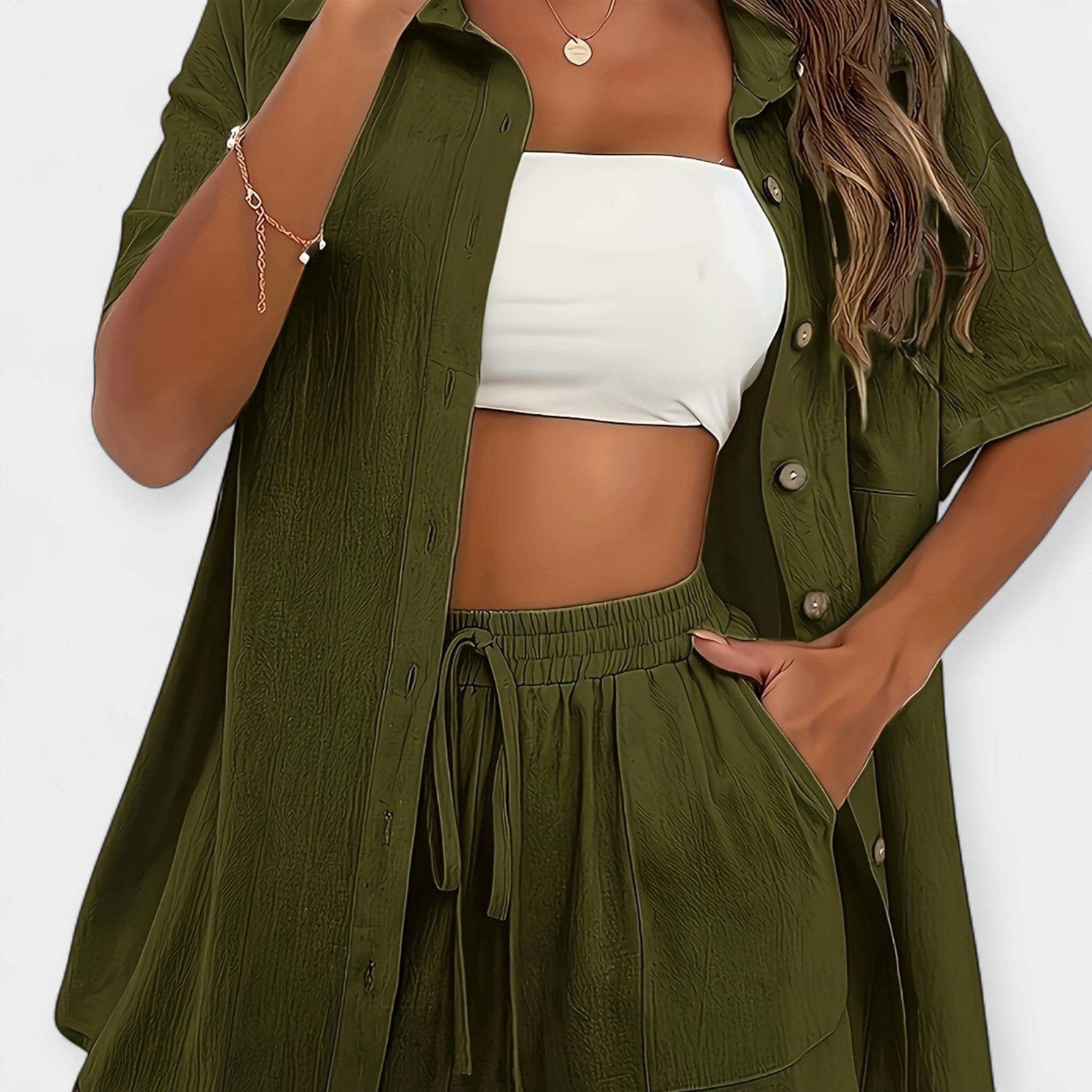 Shirt and shorts set