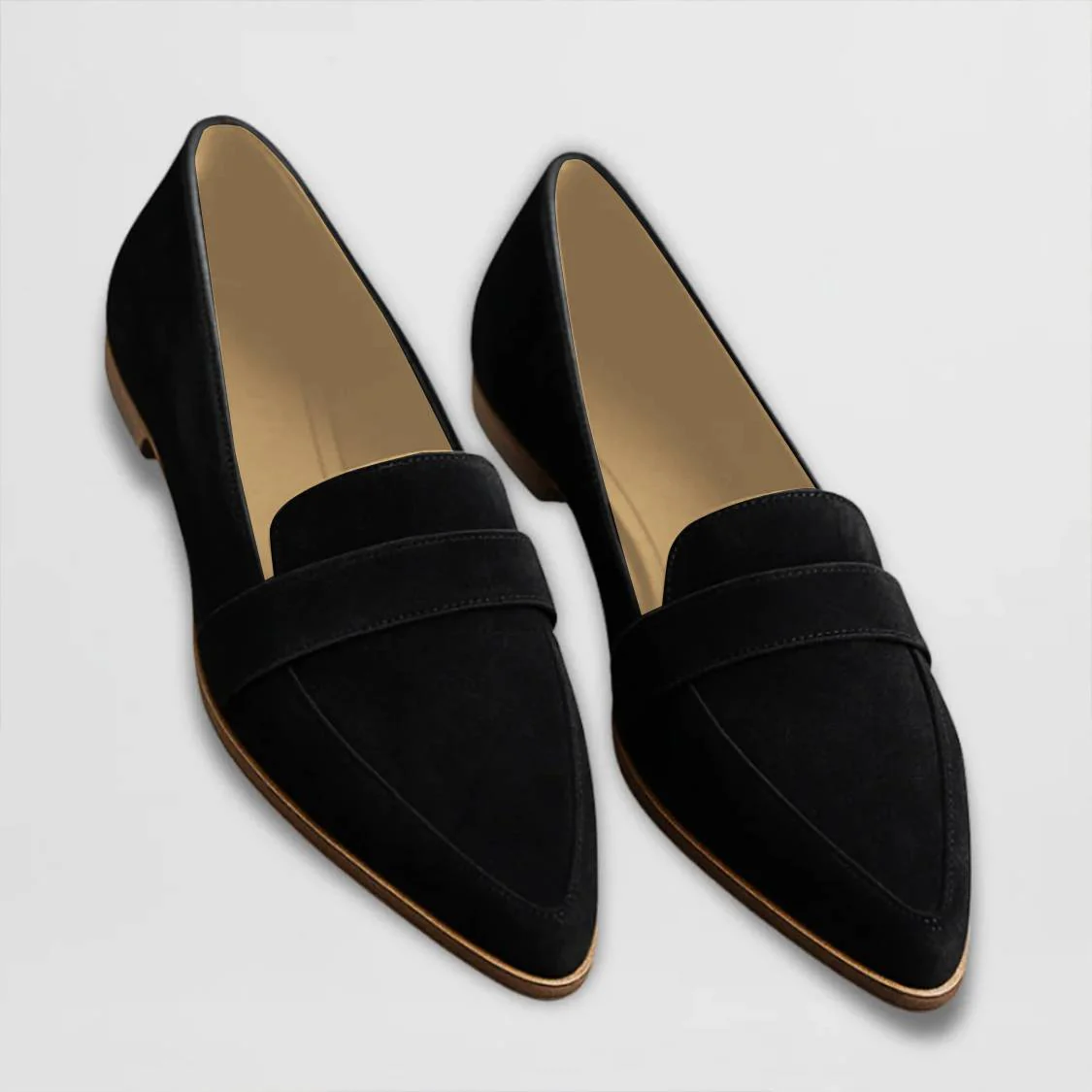Classic Everyday Suede-Style Loafers