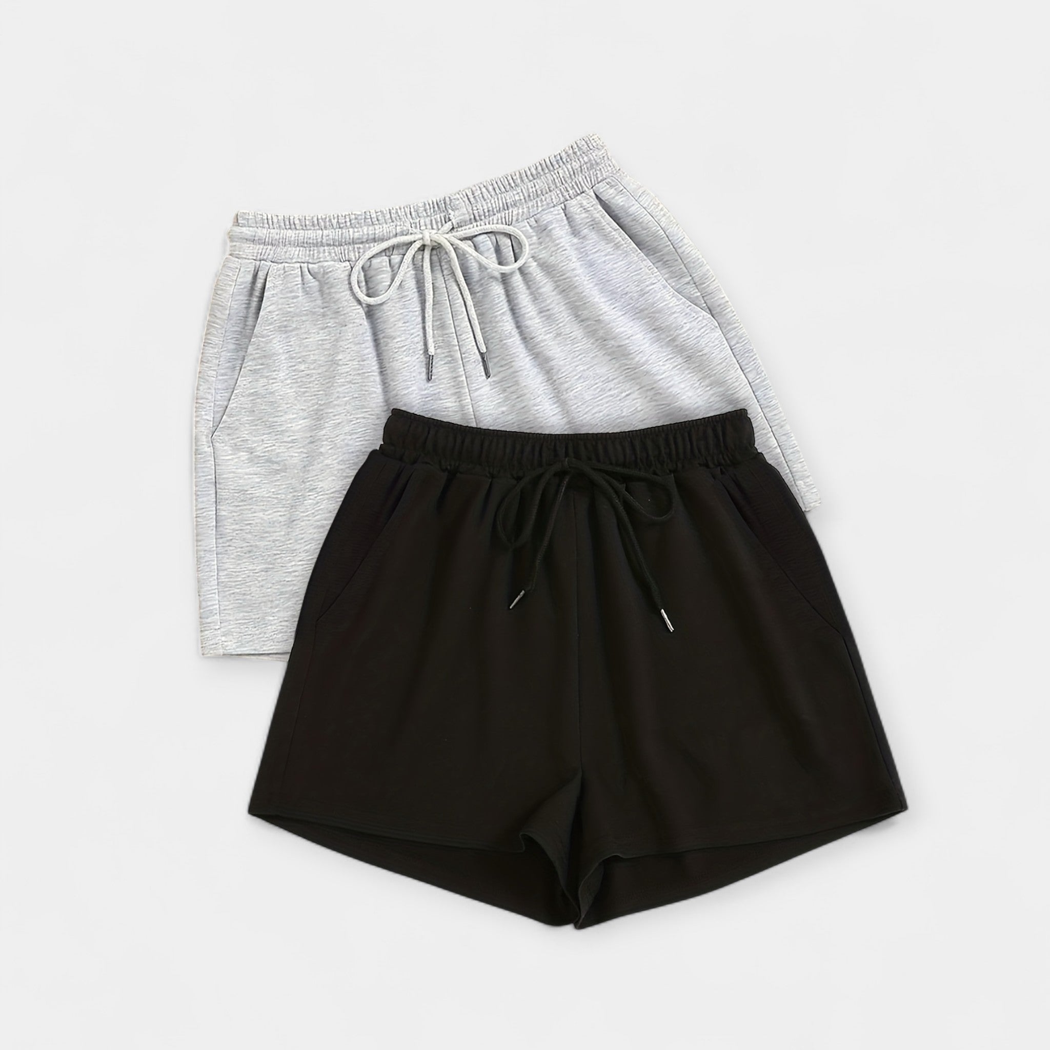 Summer Shorts with Adjustable Drawstring