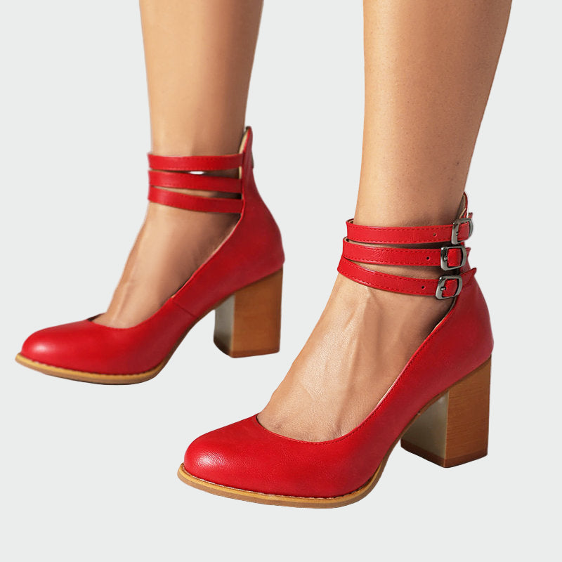 Kaa™ | Elegantsed sandaalid paksude kontsadega