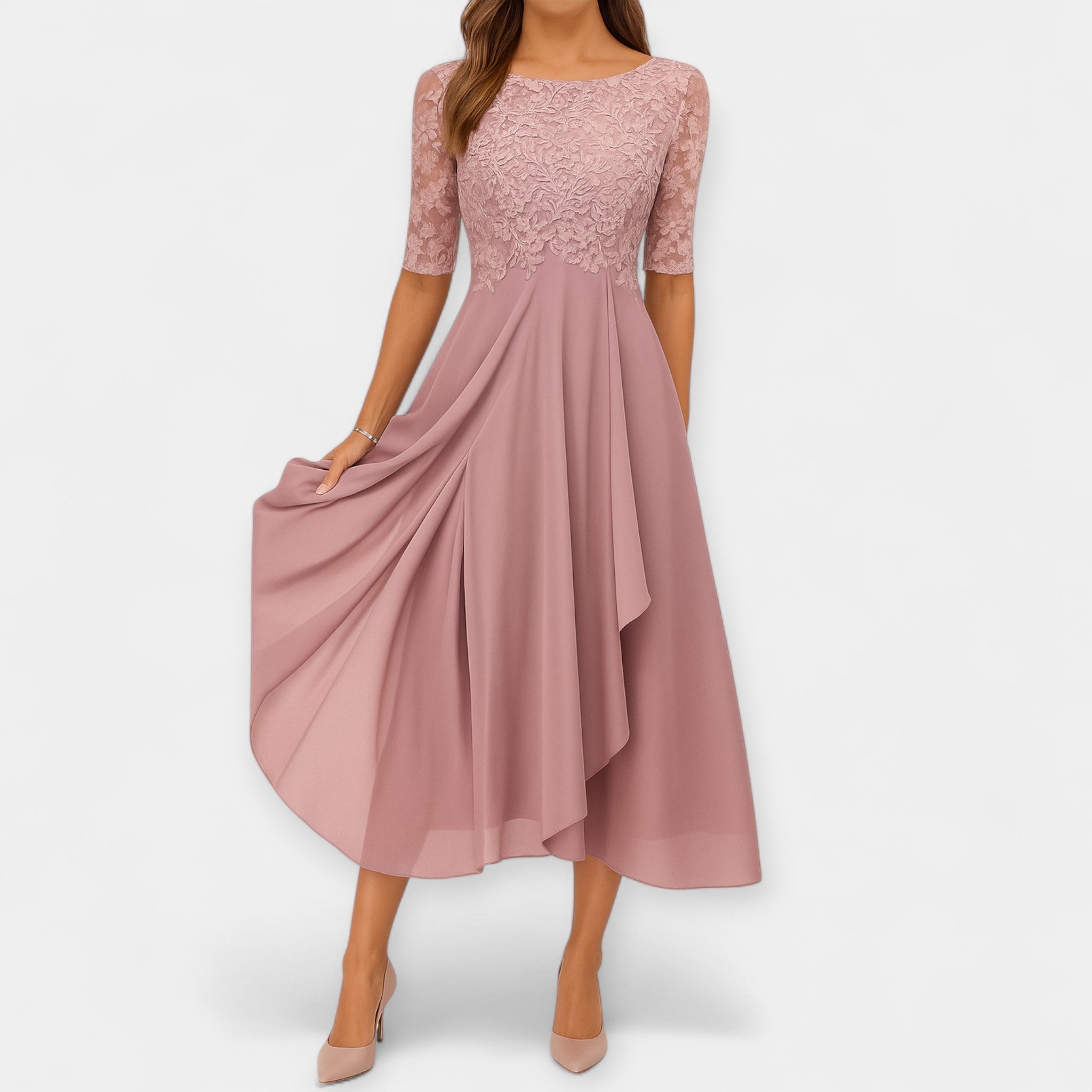 Elegant Midi Dress
