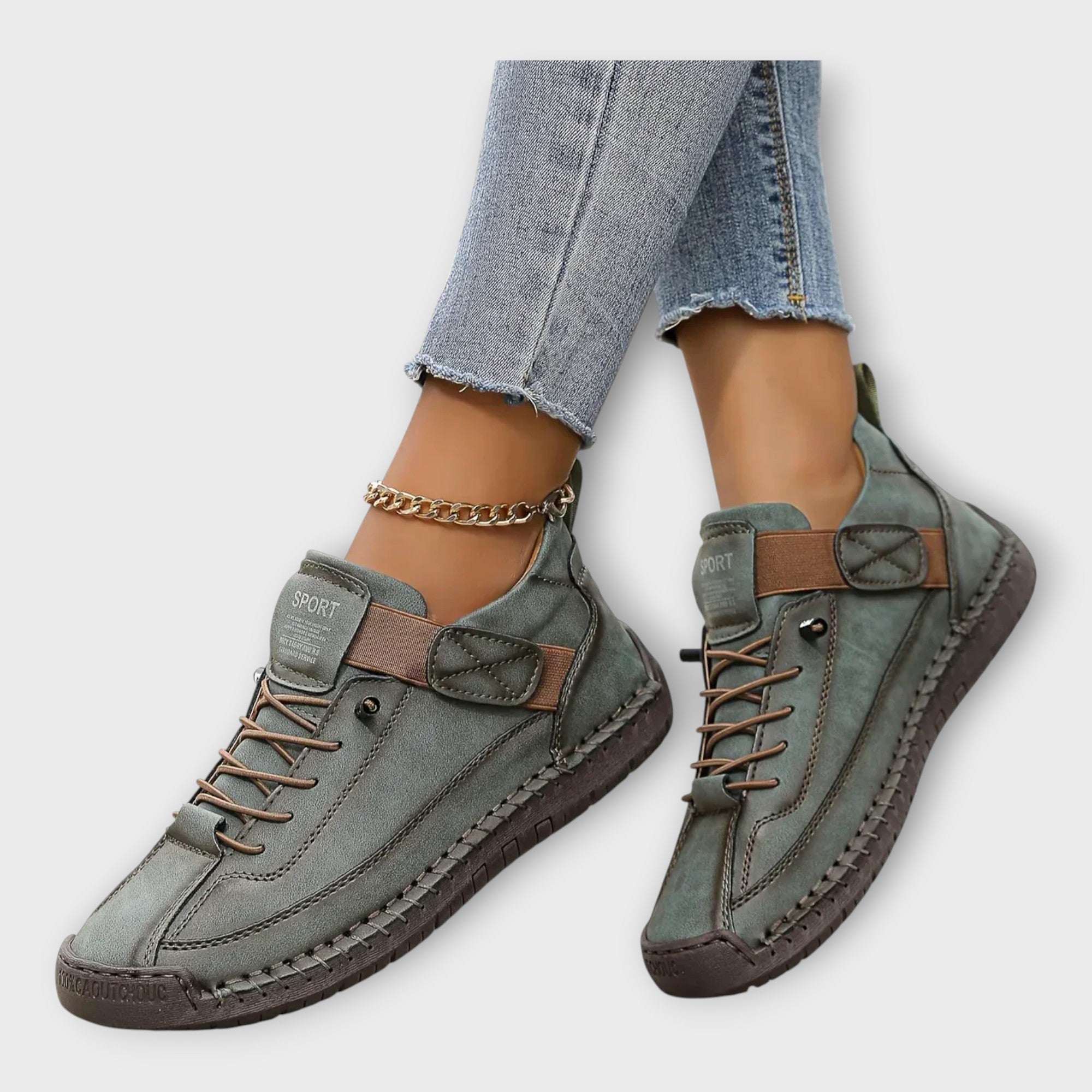 Athletic Leather Shoes