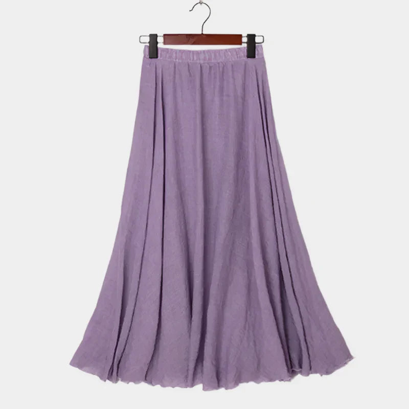 Elegant High-Waisted Skirt