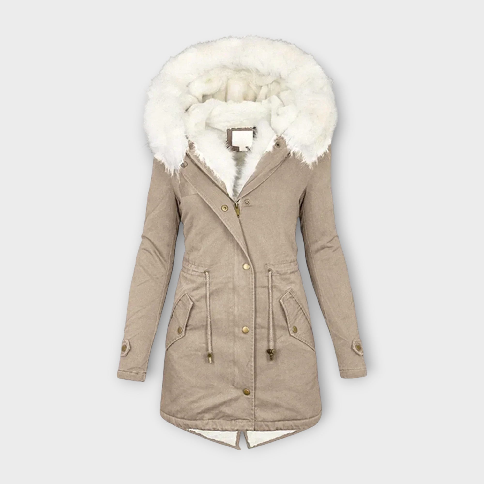 Waterproof and fur-lined winter jacket