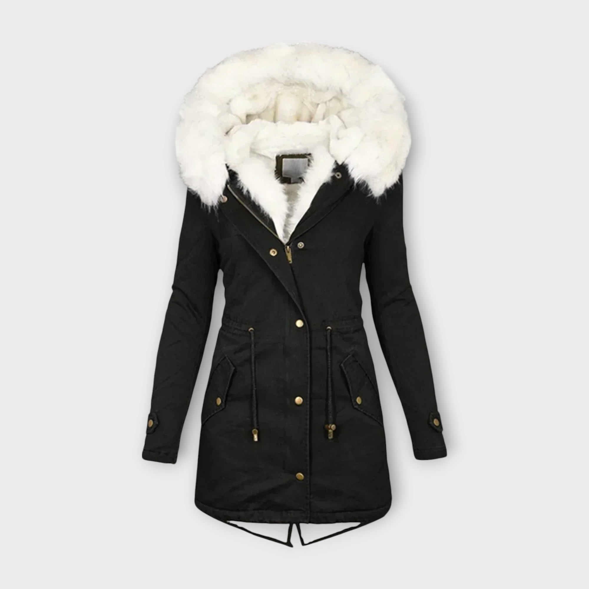 Waterproof and fur-lined winter jacket