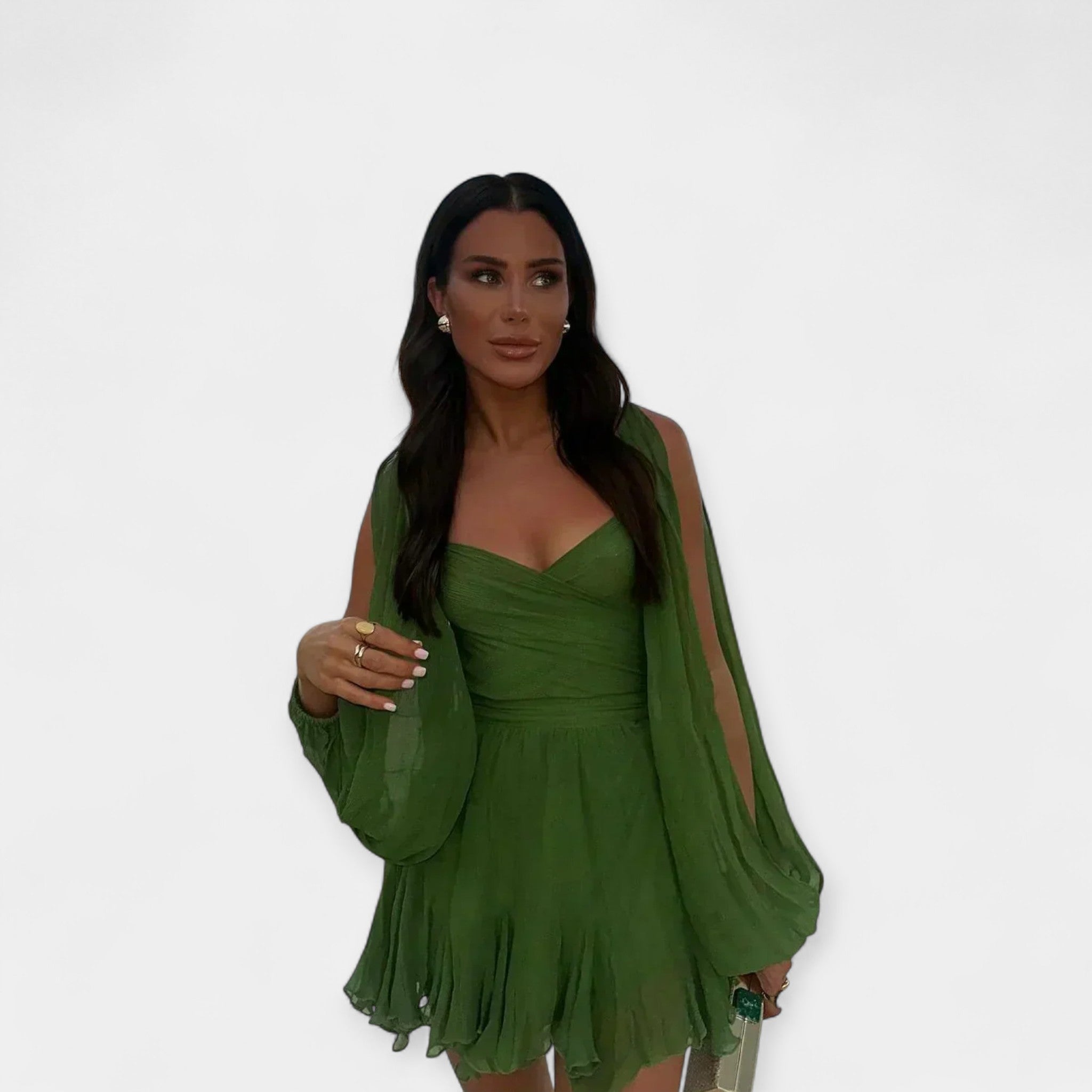 Romantic Short-Sleeved Dress for Every Occasion