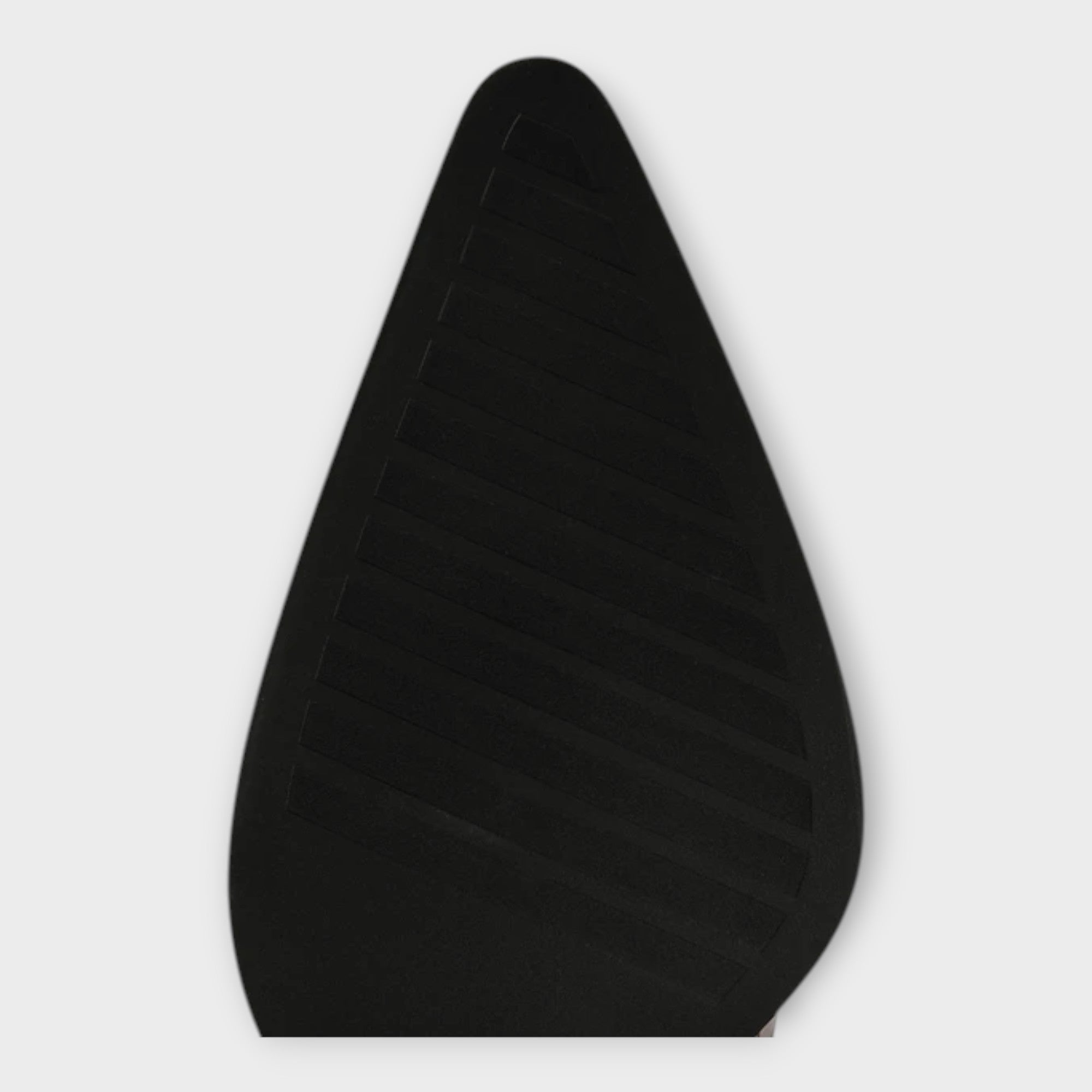 Elegant crocus-patterned high-heeled boots