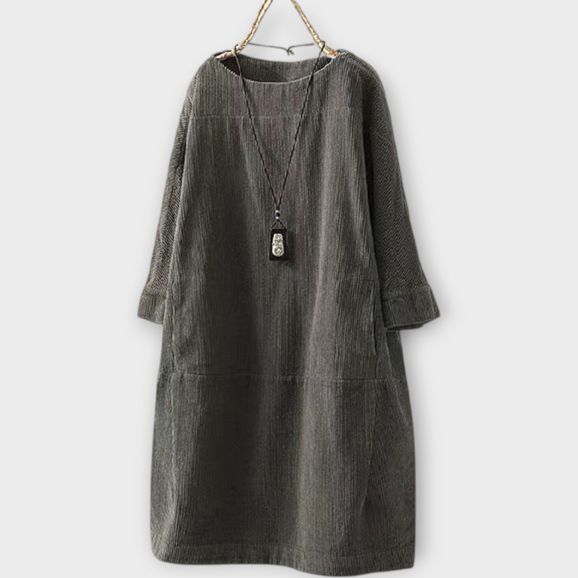 Retro Dress with Relaxed Fit