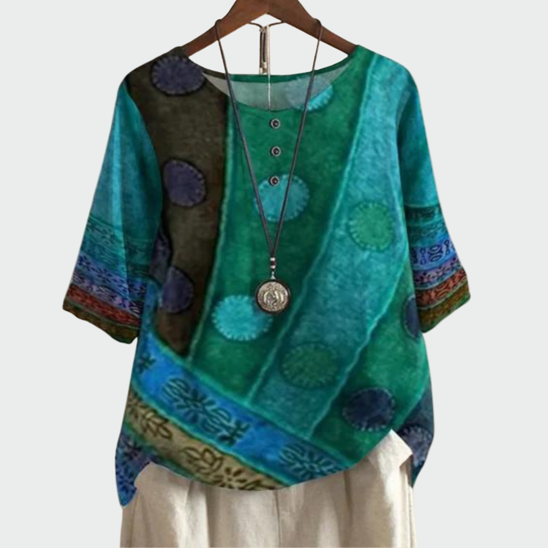 Soft T-shirt with Artistic Design