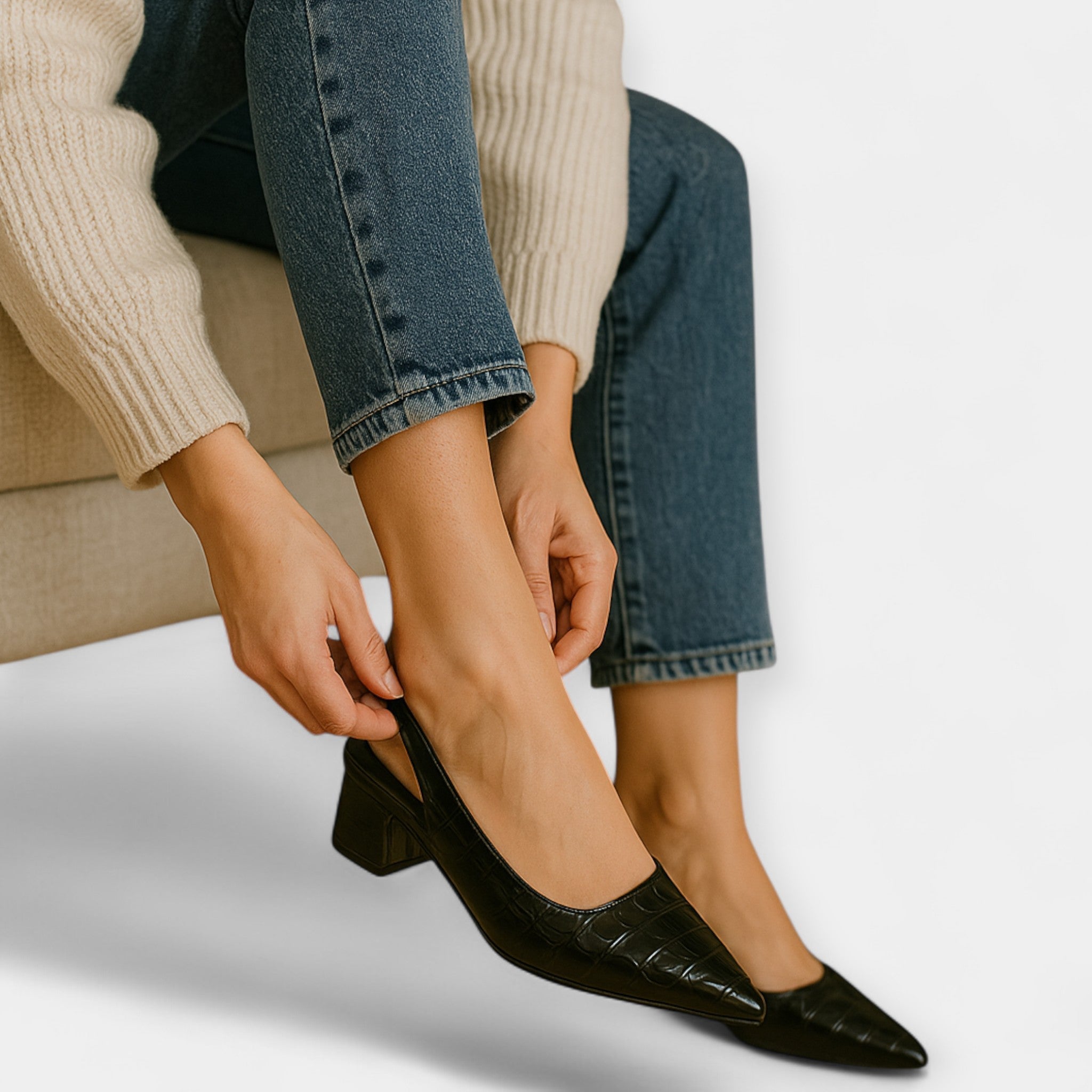 Luksuslike detailidega kontsad