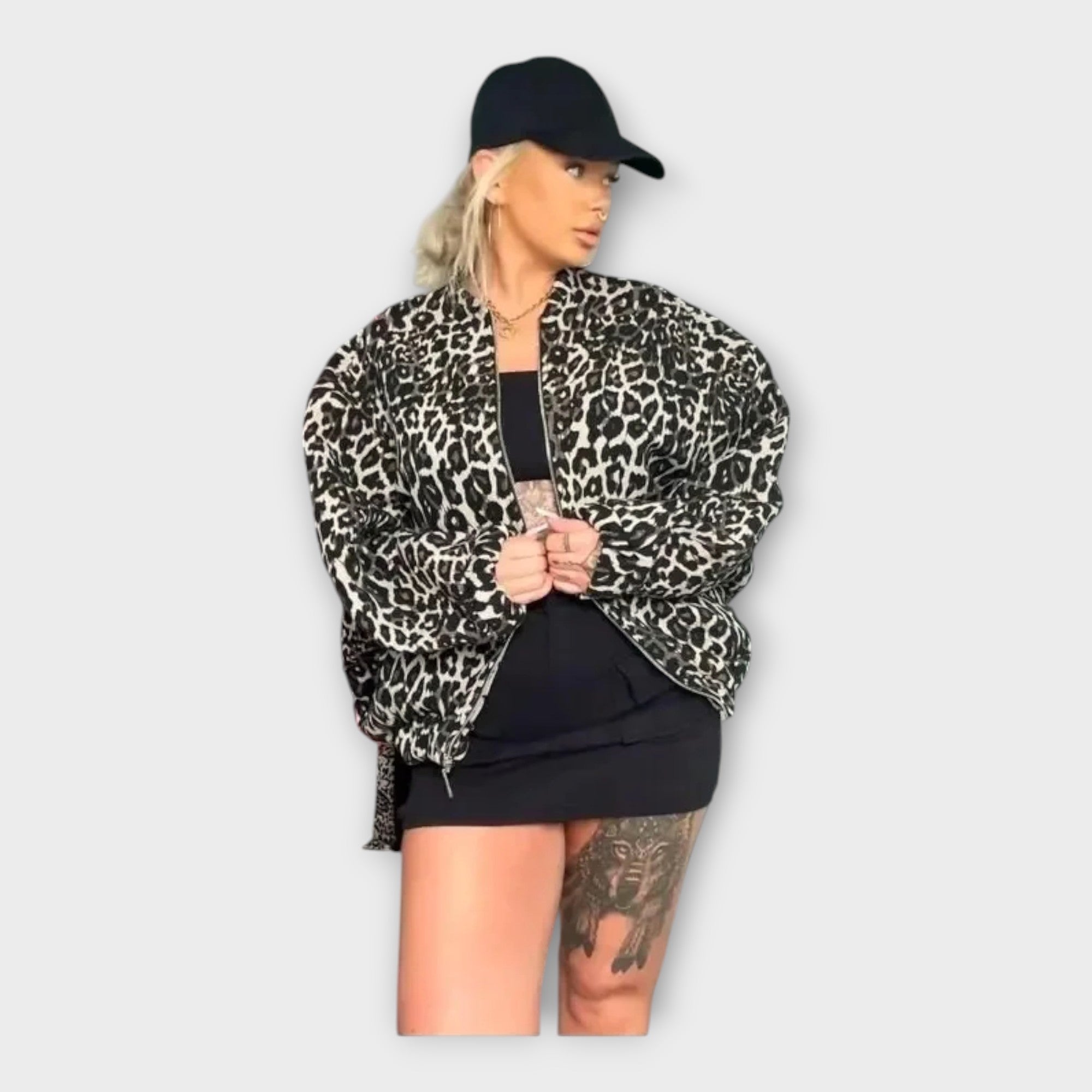 Elegantne musterne jakk