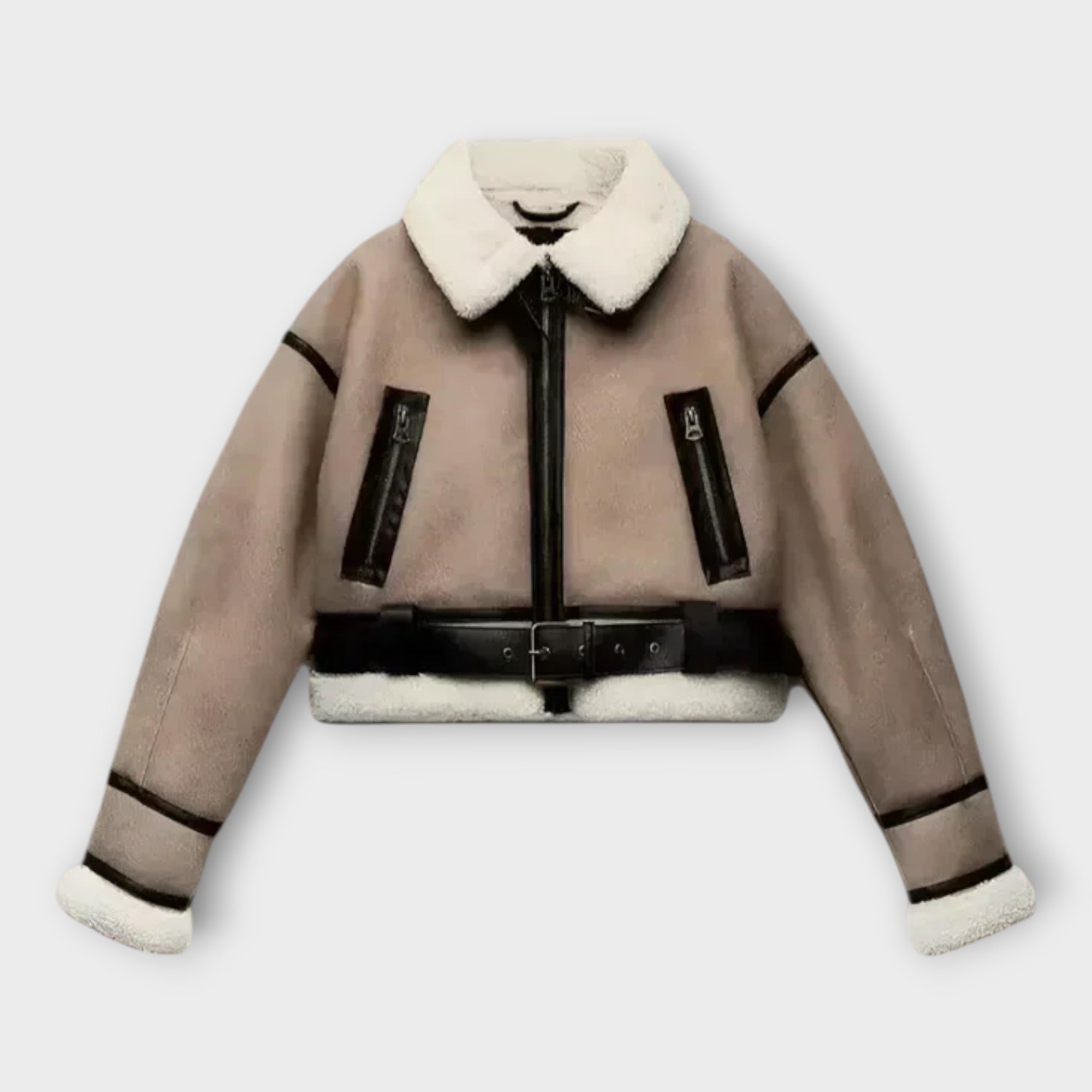 Nahktagi voodri ja vööga