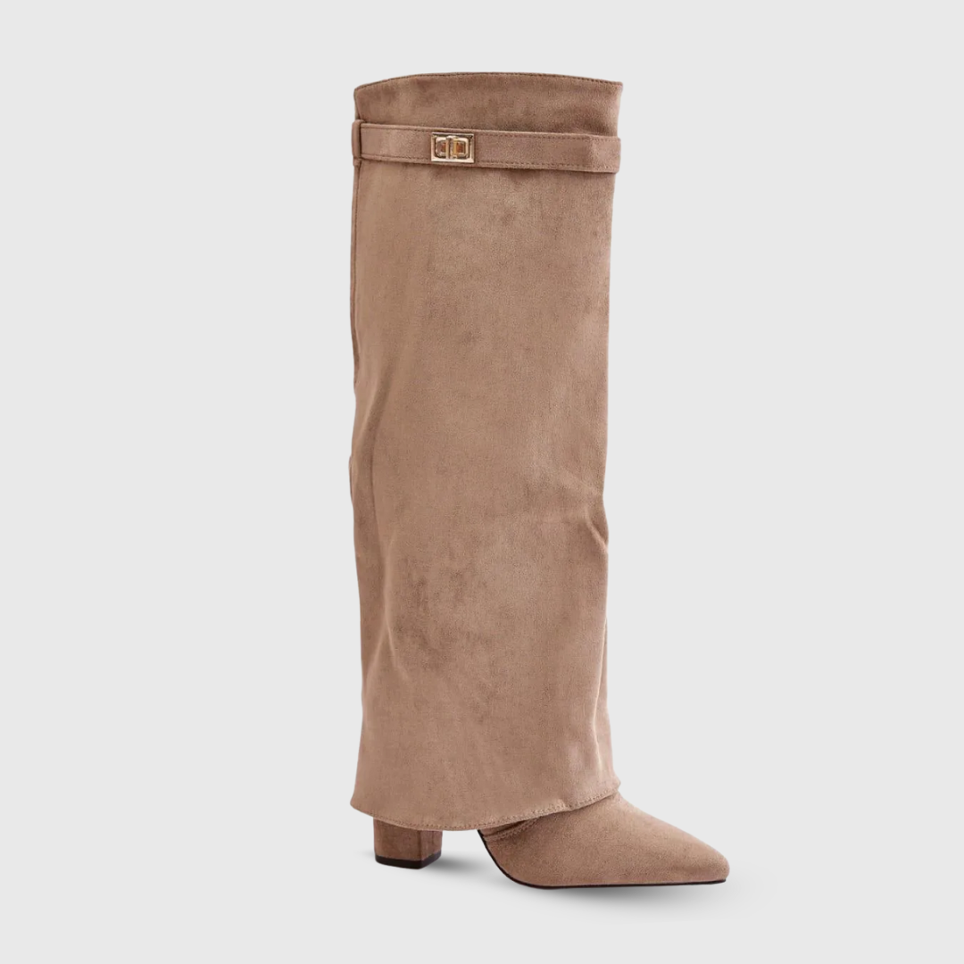 Tall boots with an elegant design