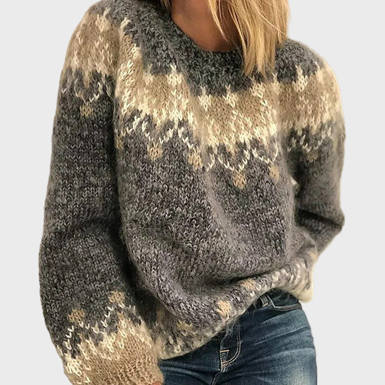 Warm Knitted Roll Neck