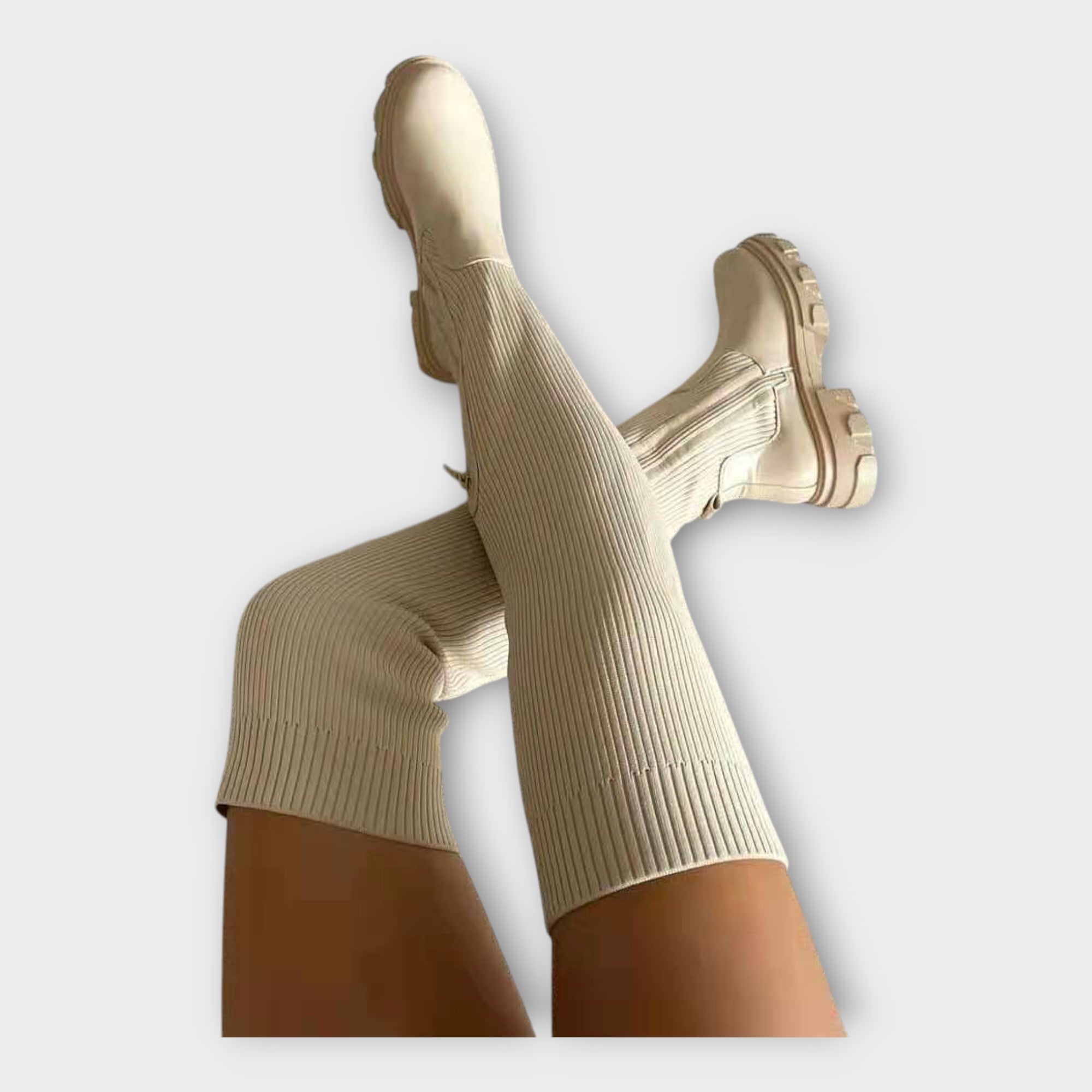 Modern boots with a minimalist design