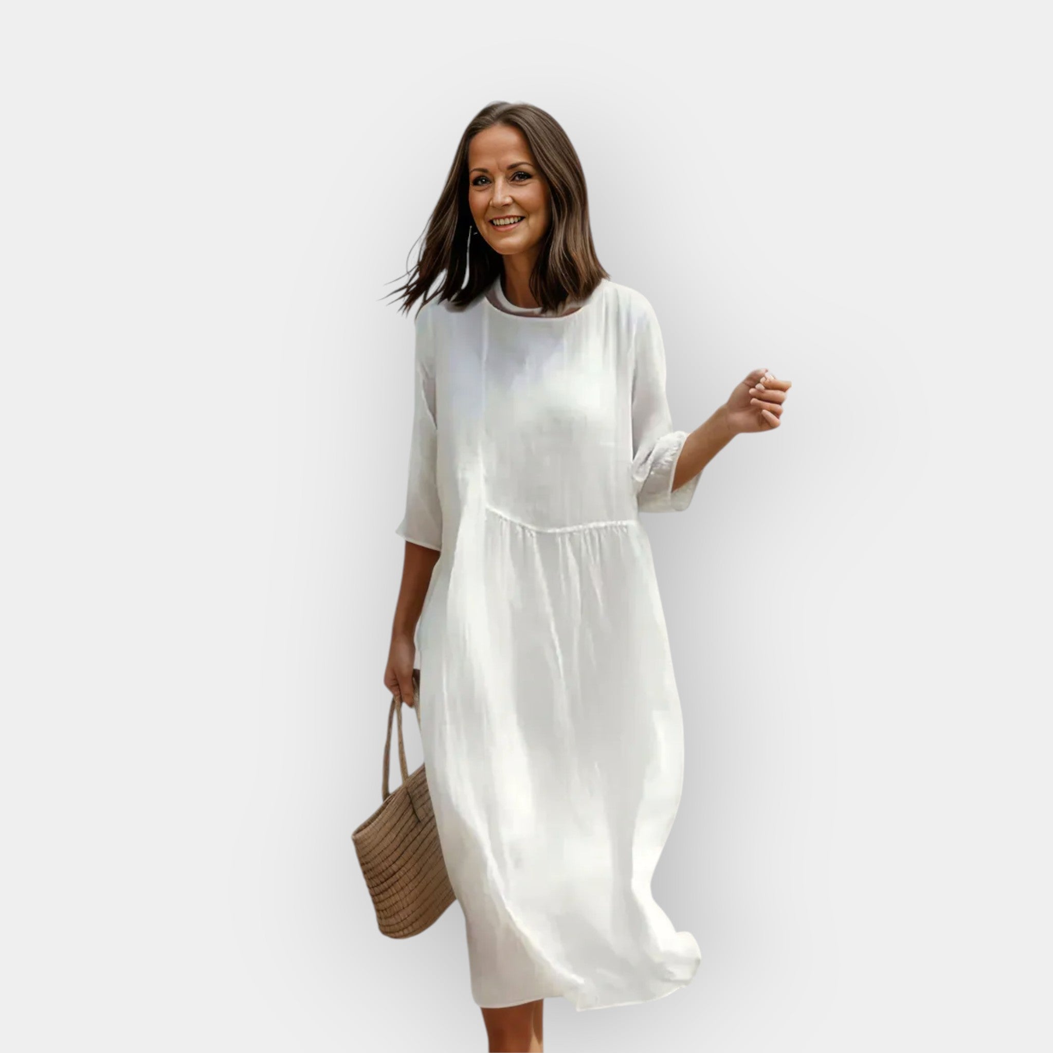 Flattering Design Dress for the Belly