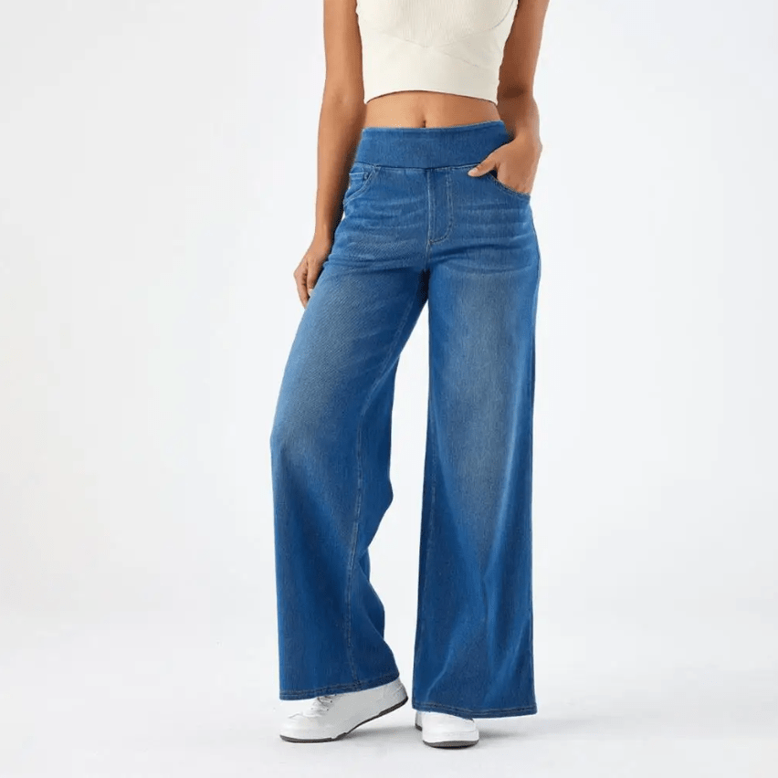 Comfortable Trousers with Elastic Waistband