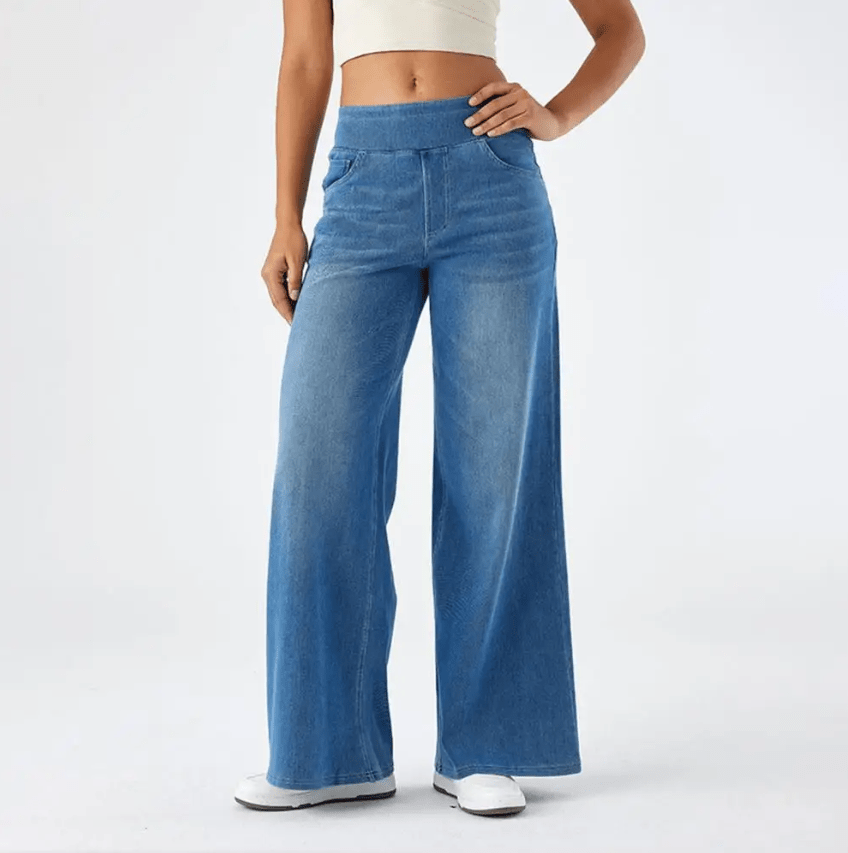 Comfortable Trousers with Elasticated Waist