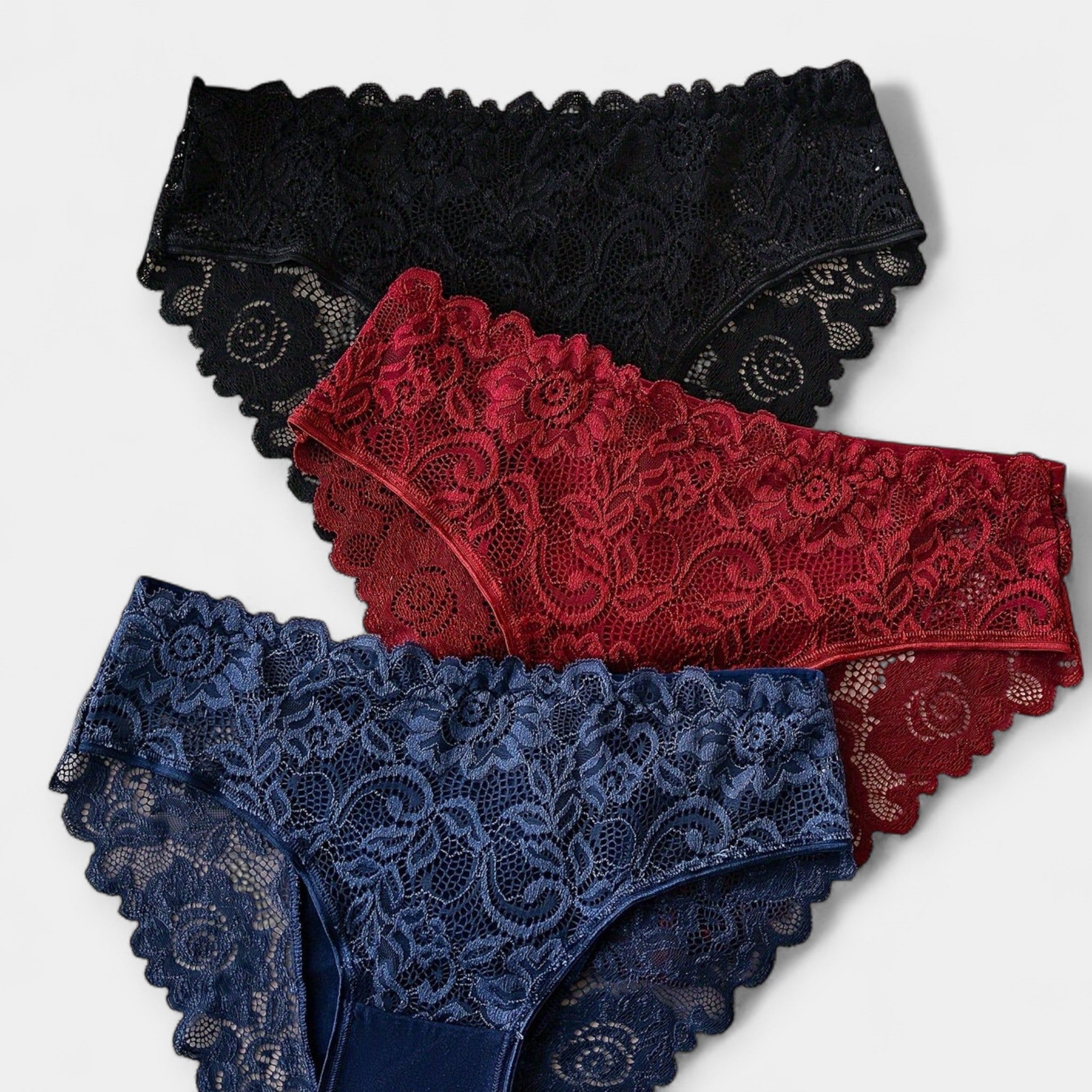 Set of 3 lace panties