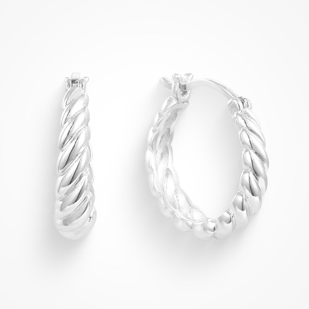 Twist Style Hoops