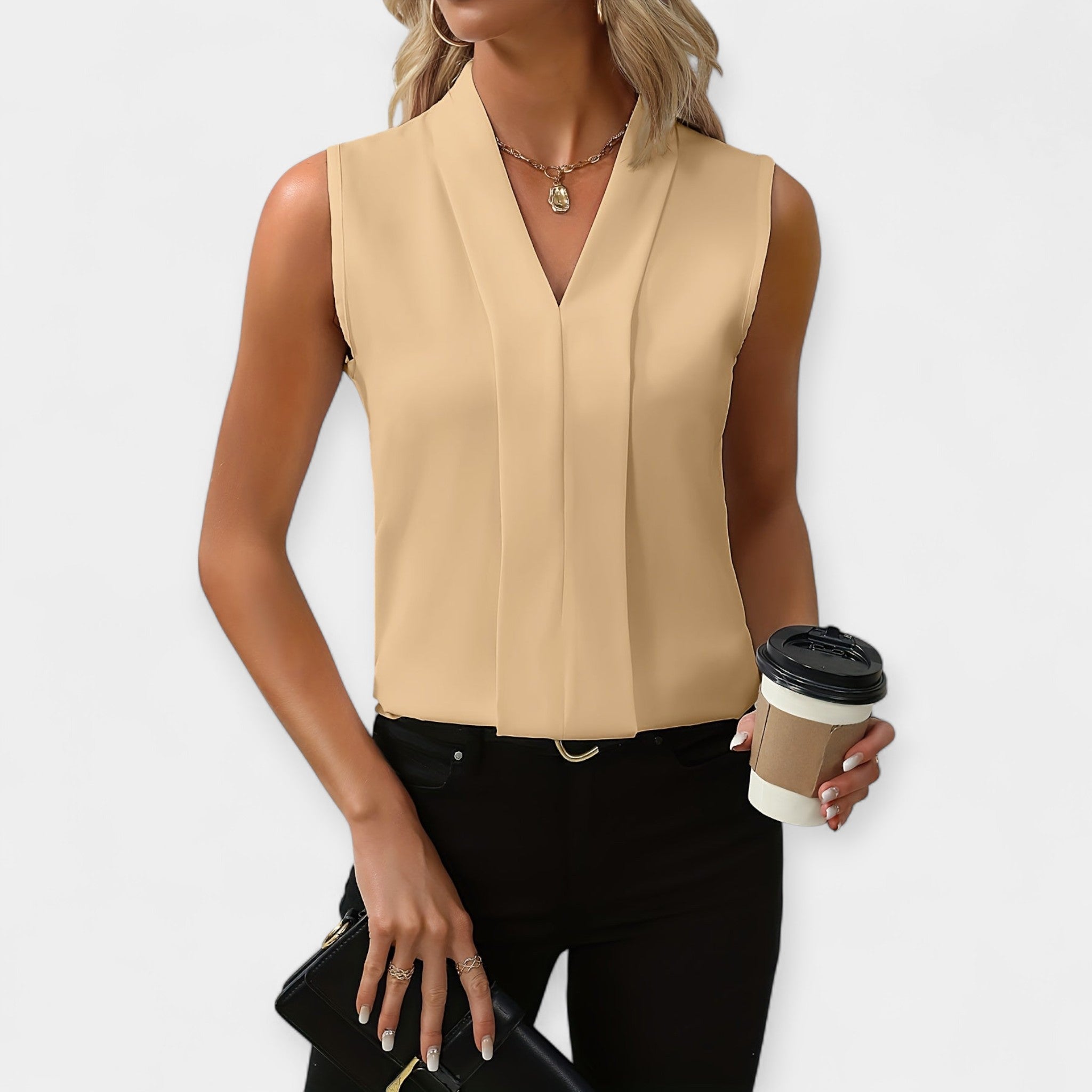 Classy Sleeveless Top