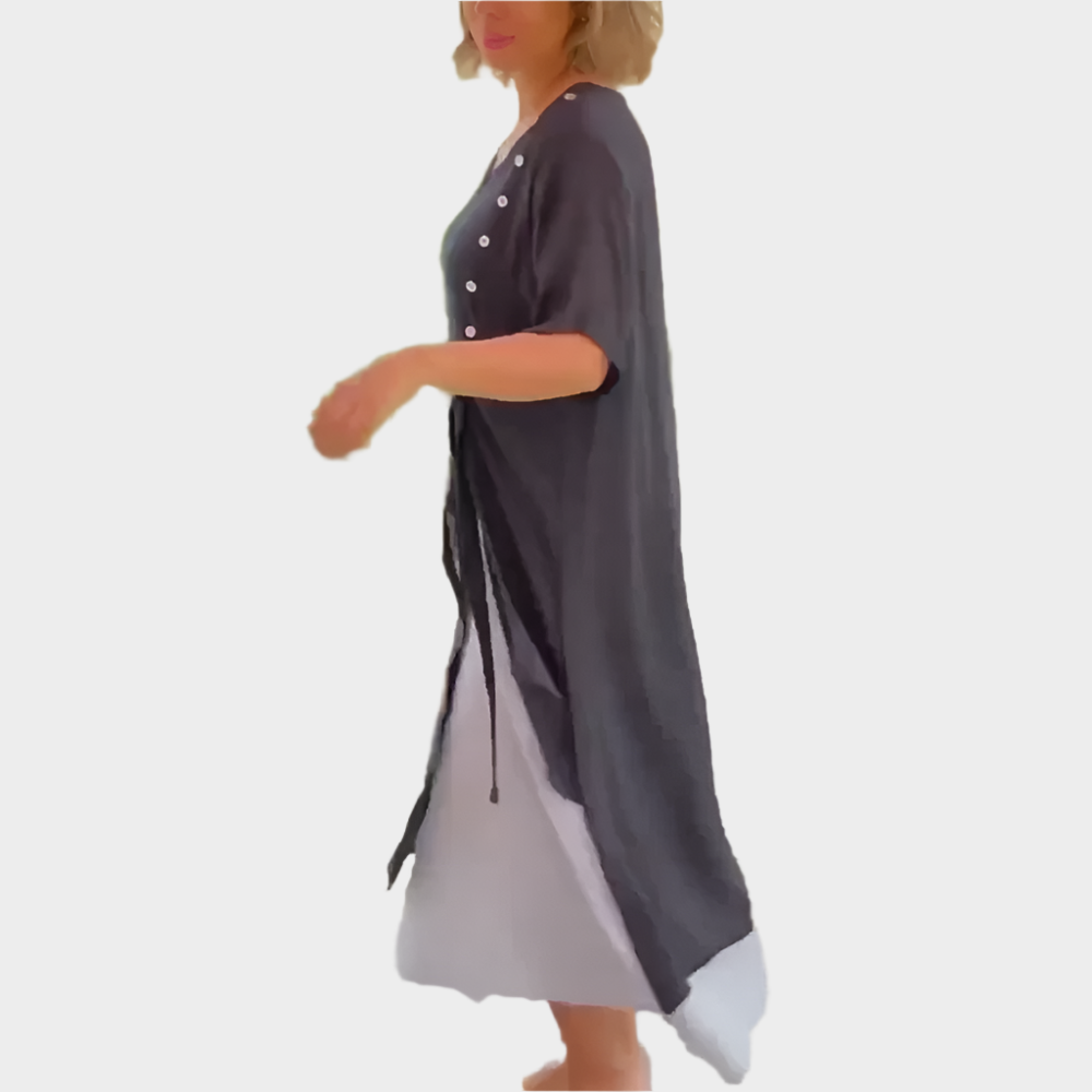 Classic Maxi Dress in a Solid Colour