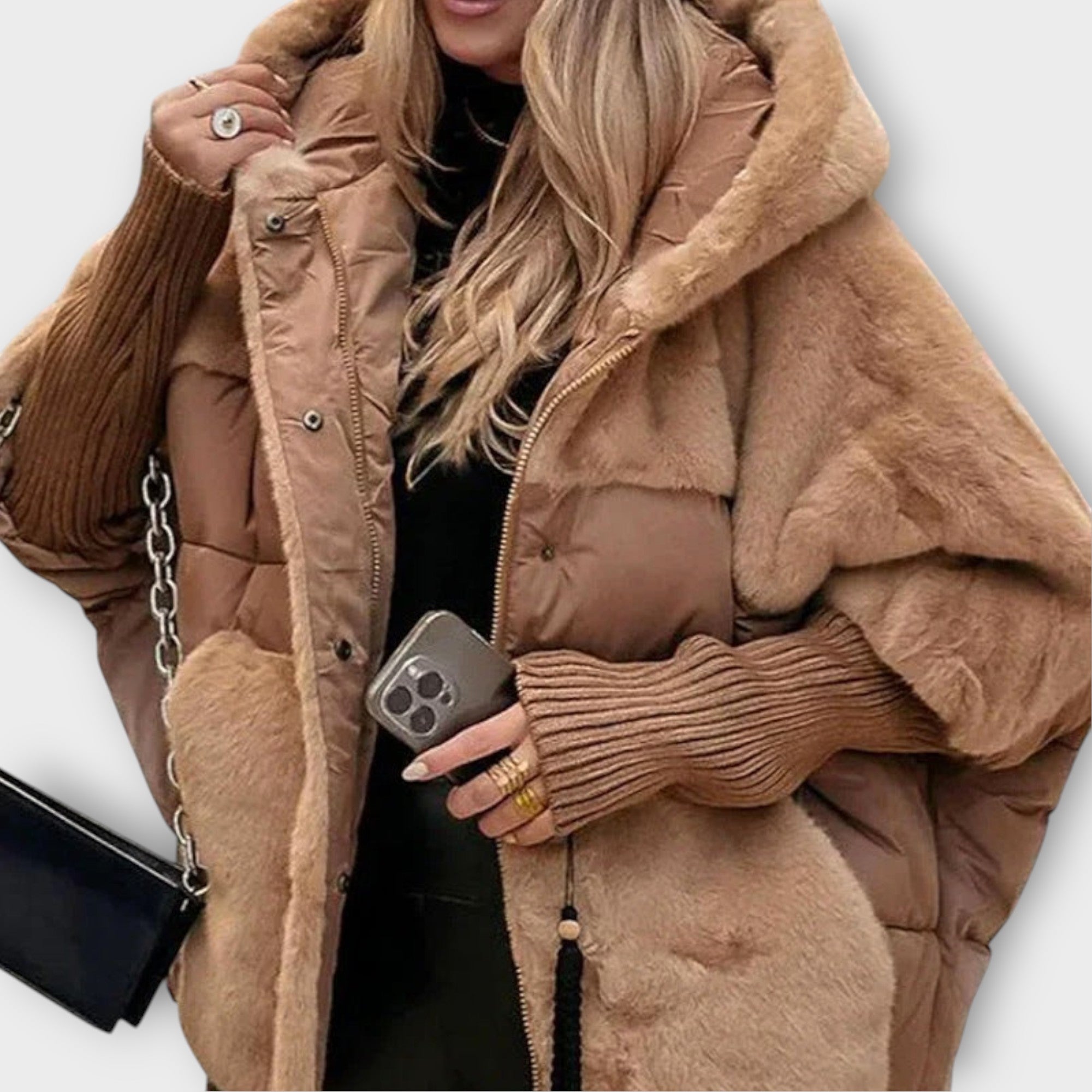 Warm Down Jacket with Hood