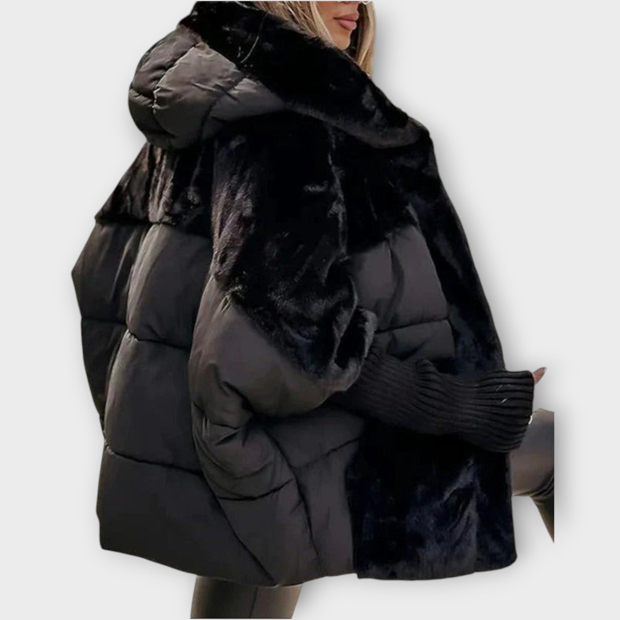 Warm Down Jacket with Hood