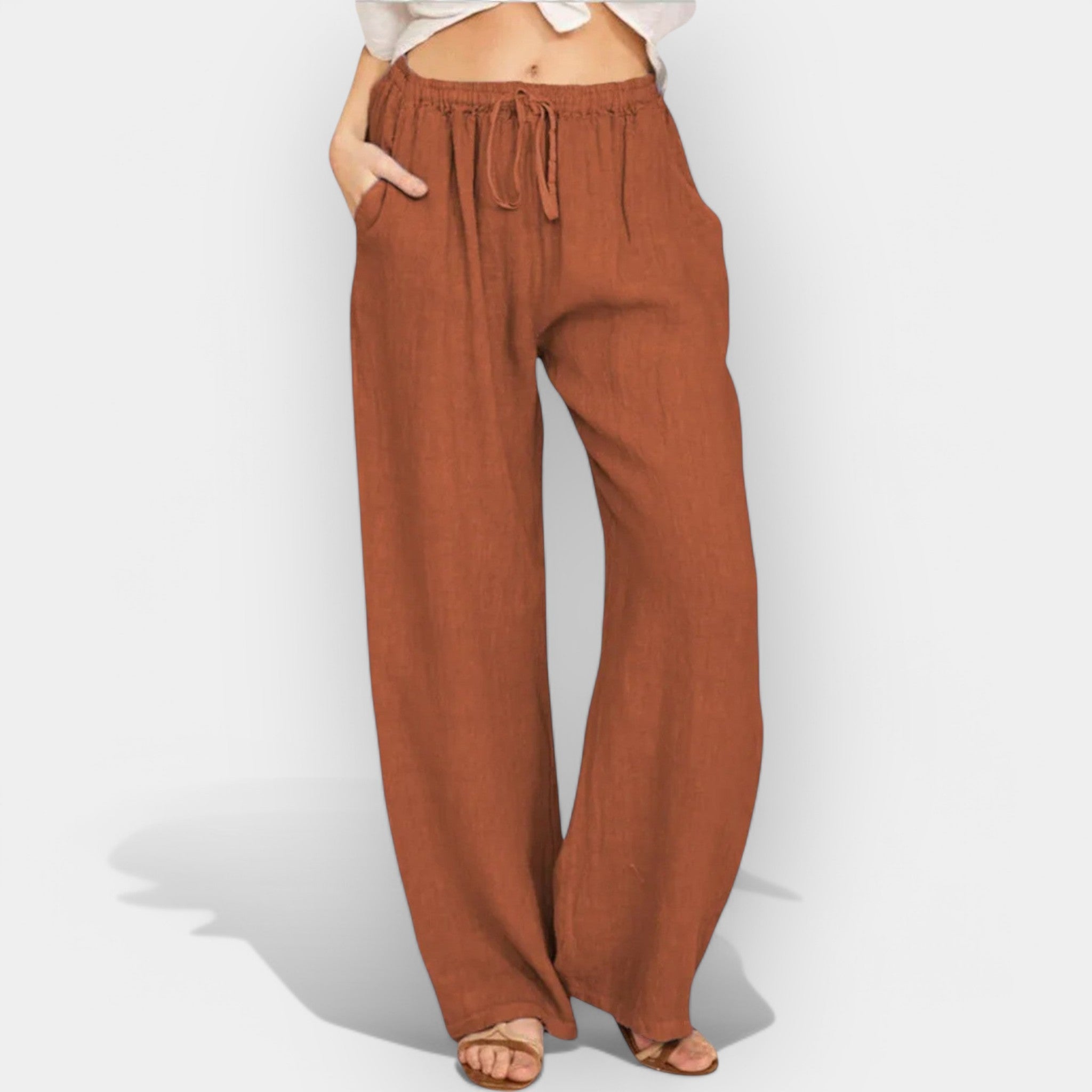 Airy Linen Trousers