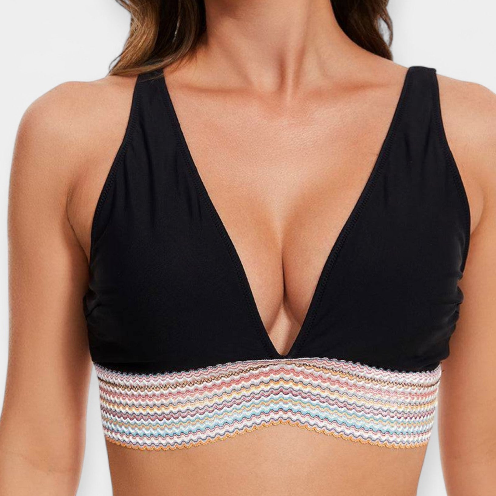 High-Waisted Bikini with Padding