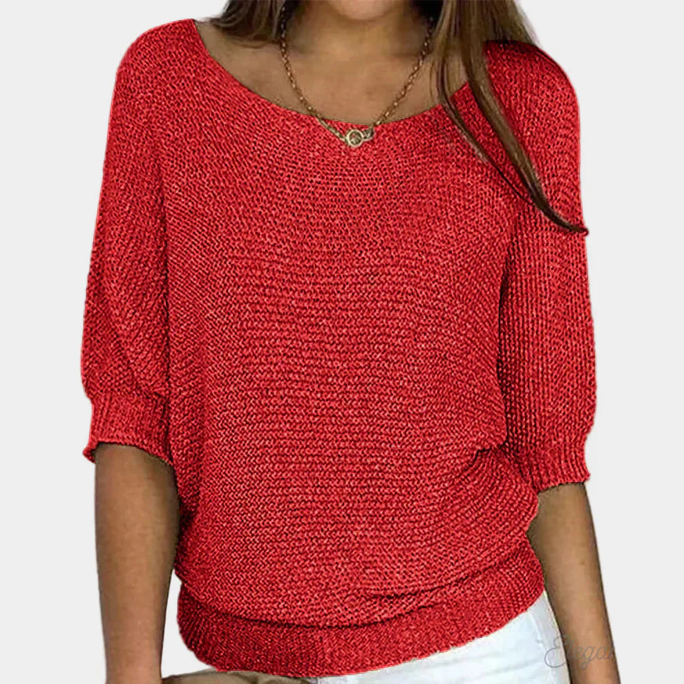 Elegant Knitted Sweater