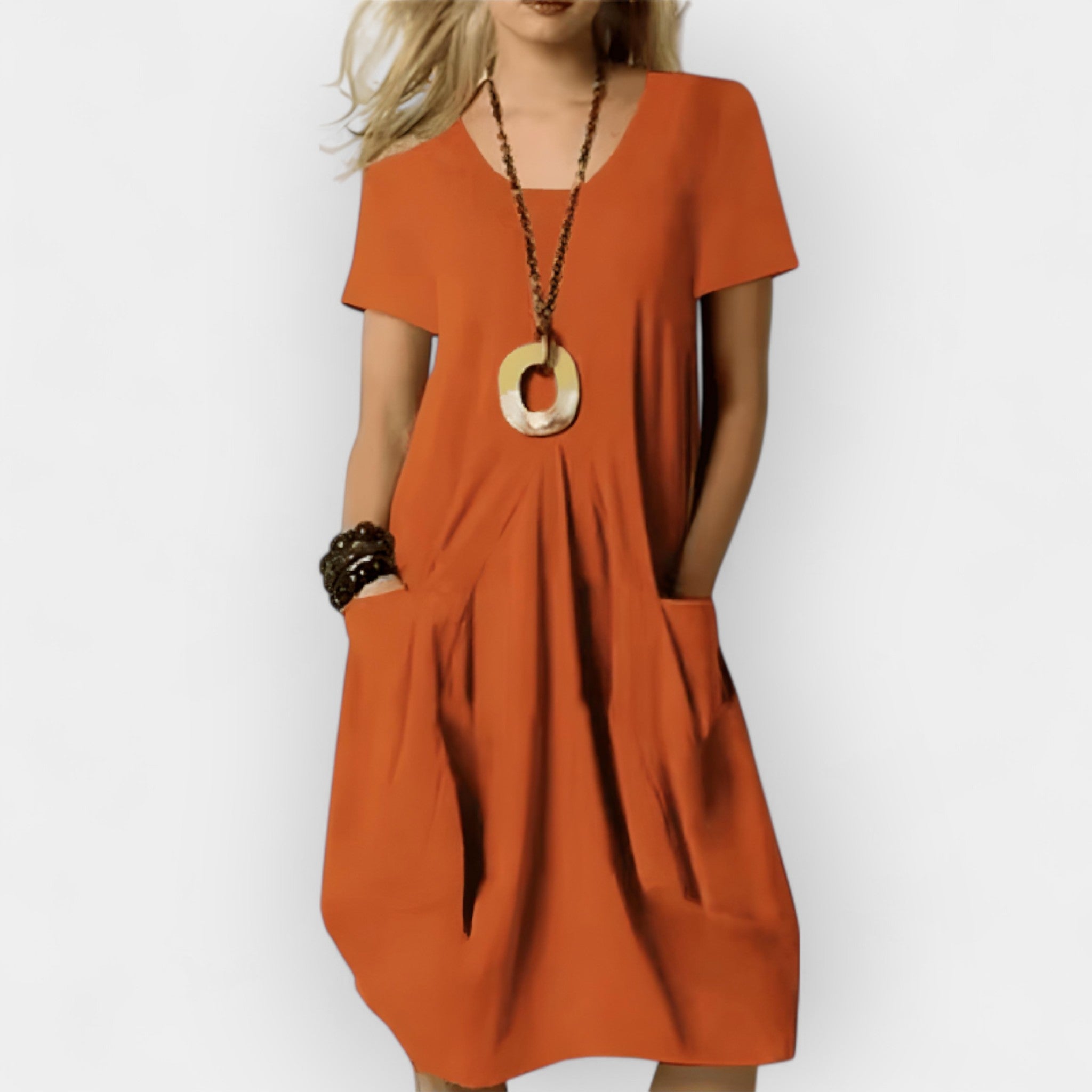 Flattering Cotton Dress