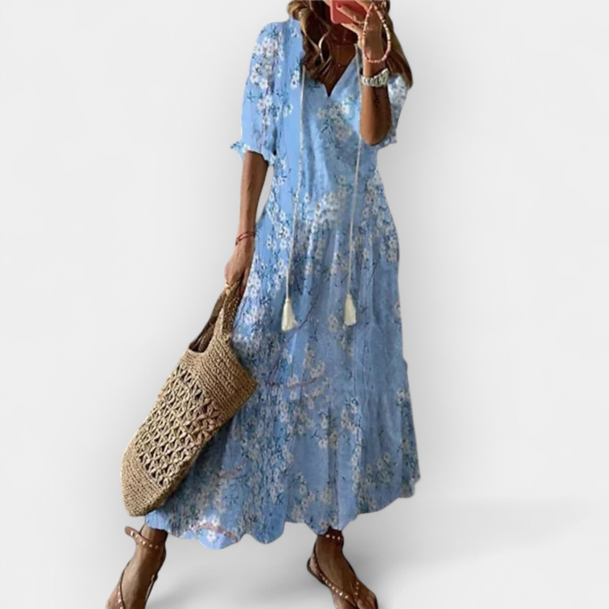 Maxi Dress in Boho Style