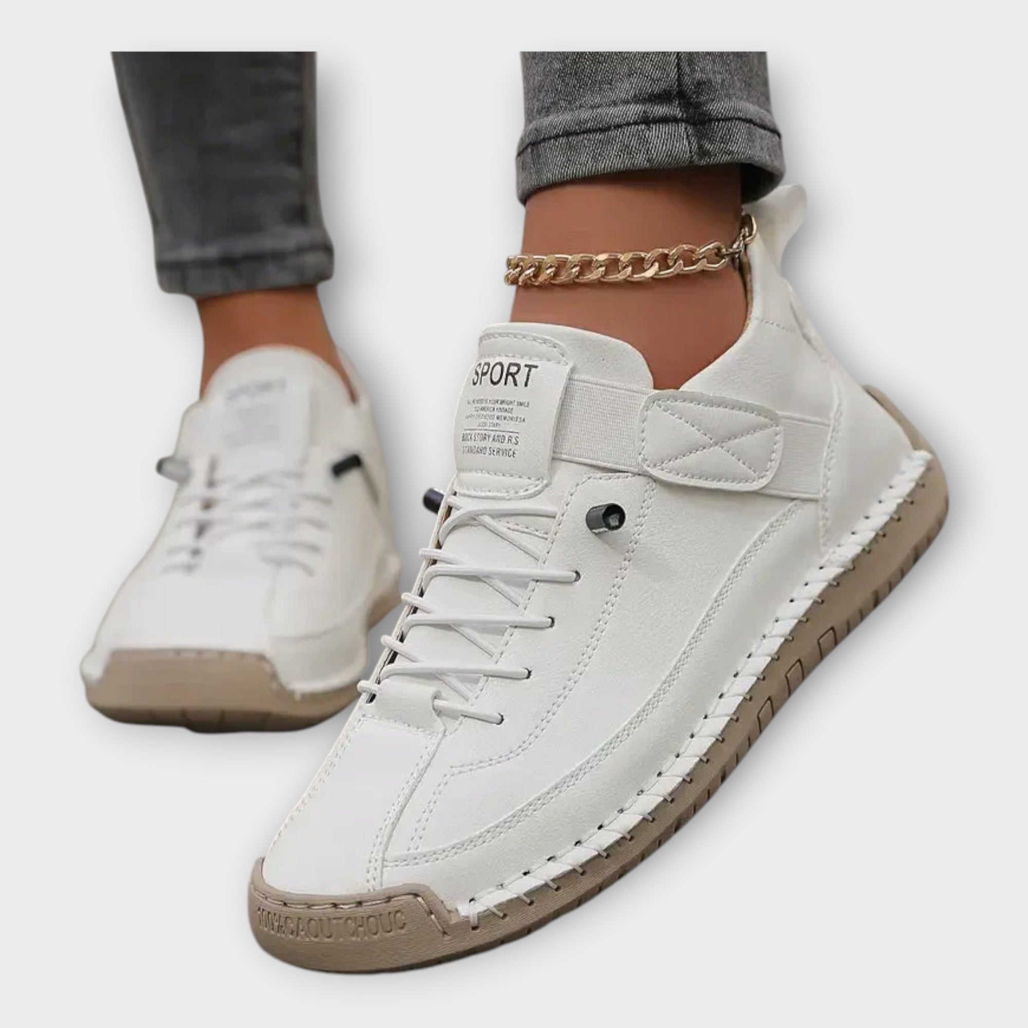 Athletic Leather Shoes