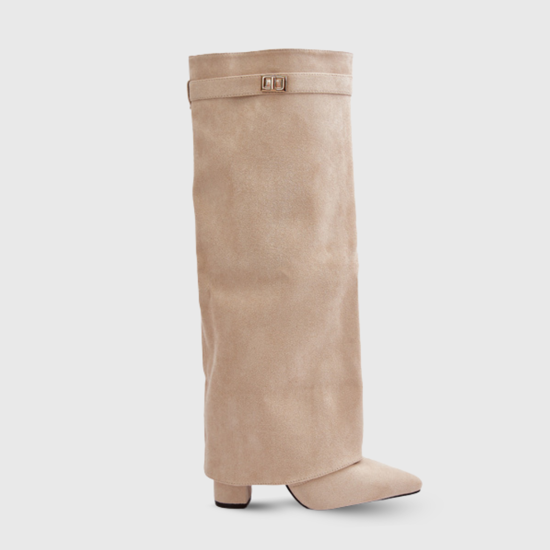 Tall boots with an elegant design