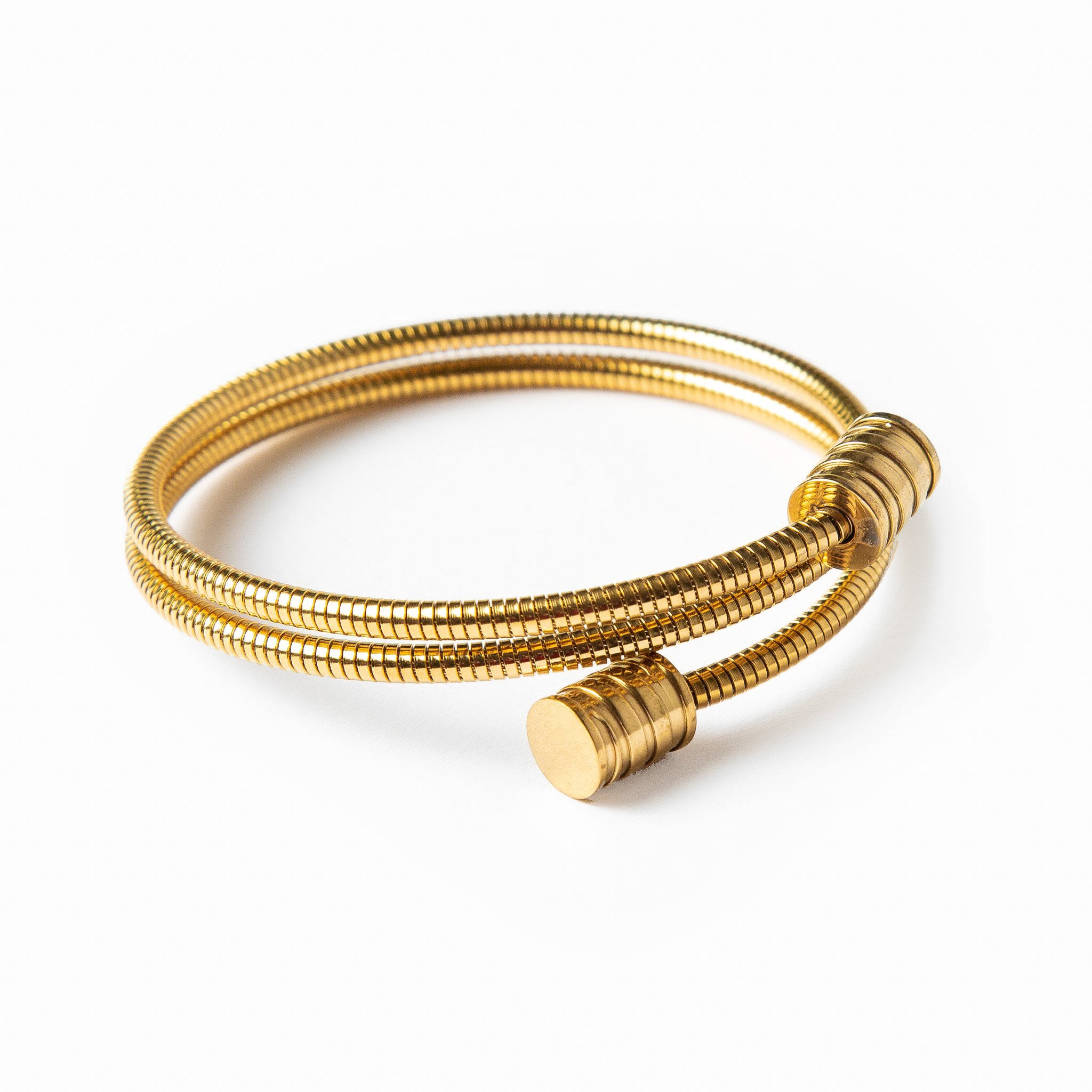 Twister Gold Bracelet