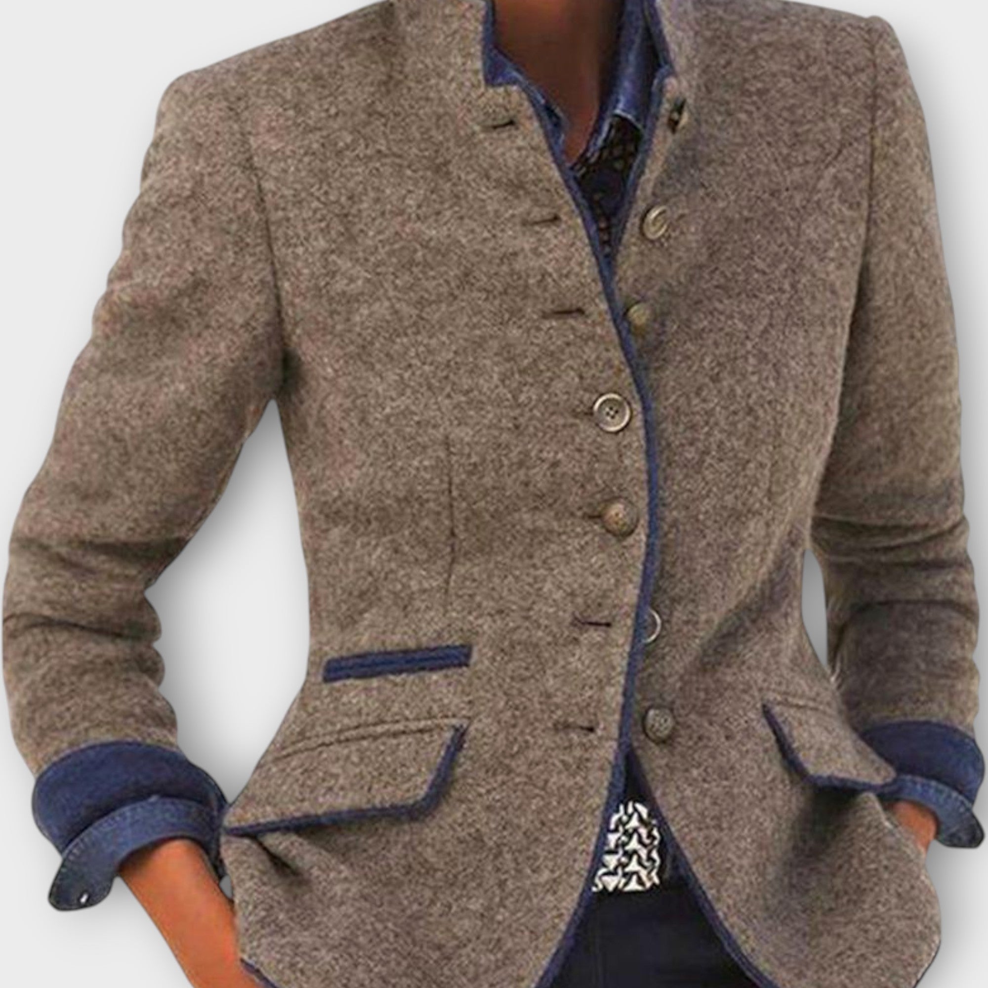 Sophia Elegant Long Sleeve Jacket